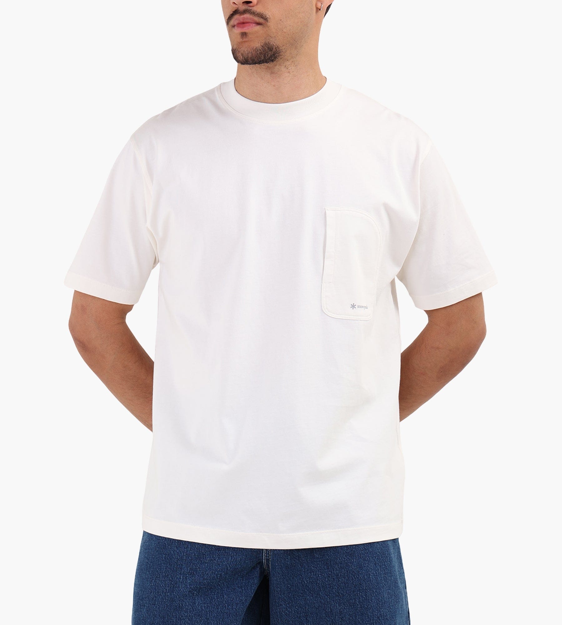 Snow Peak OG Mercerized T-Shirt Off White