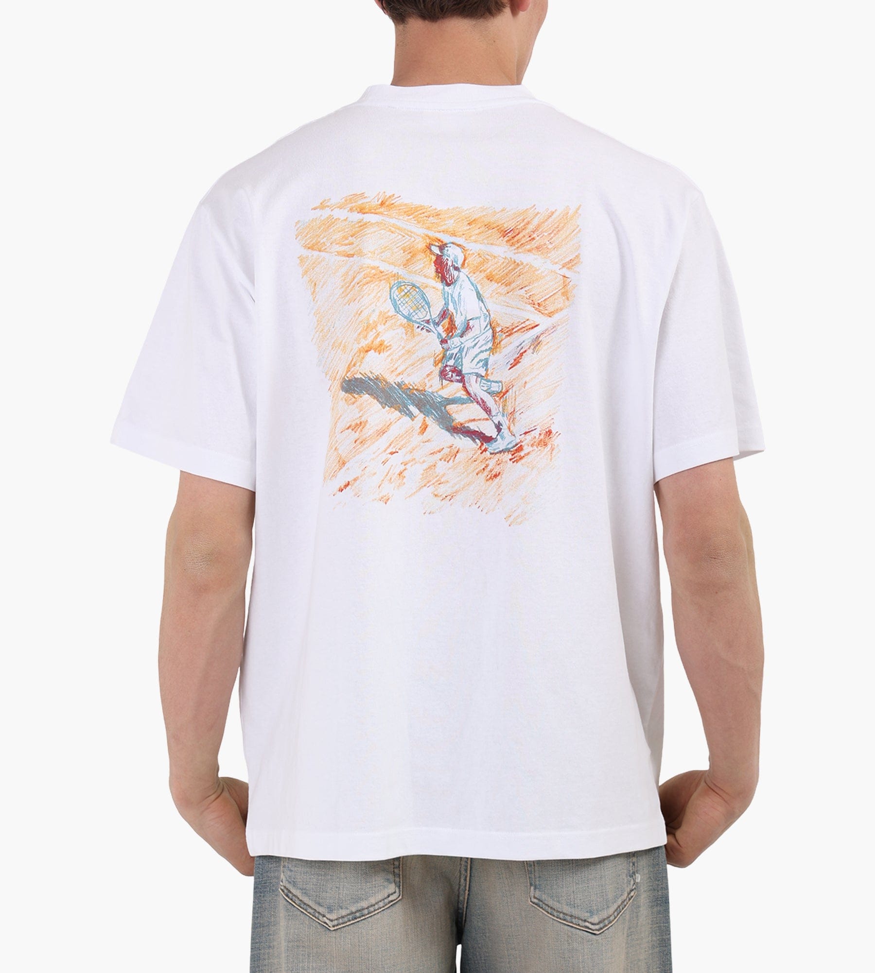 Lacoste 1HT1 T-Shirt Blanc