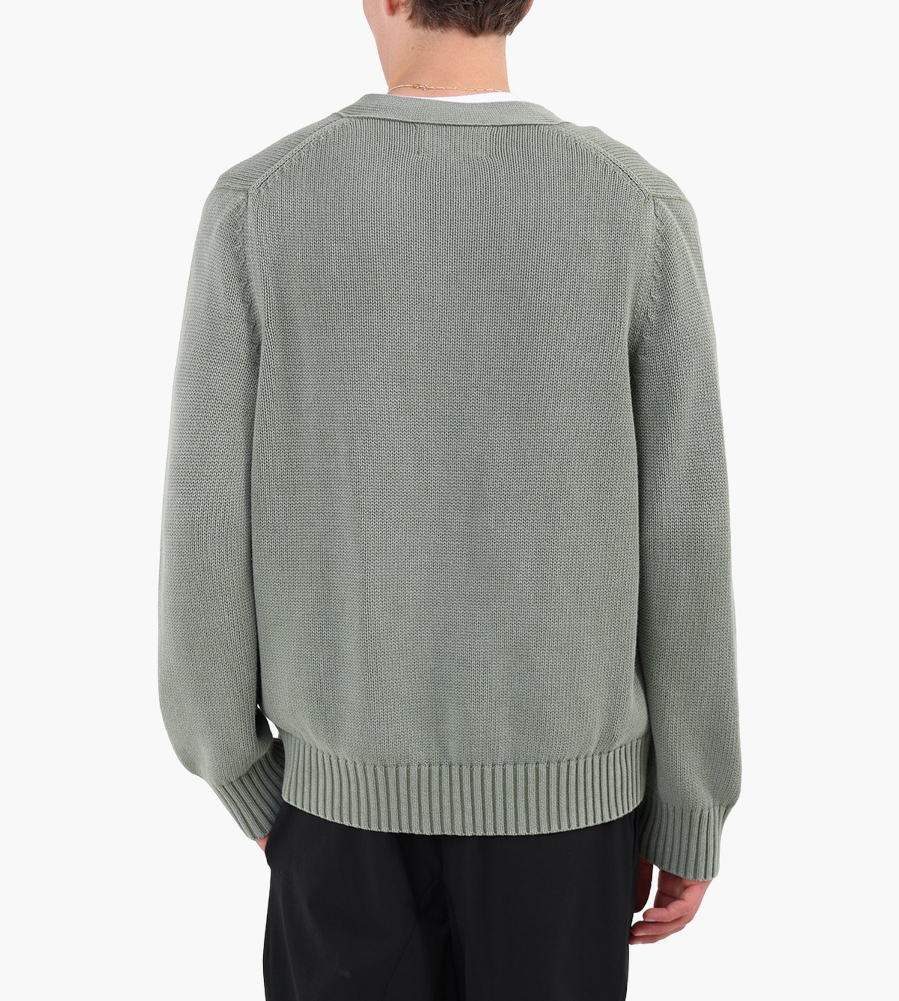 Corridor Acid Wash Cardigan Sea