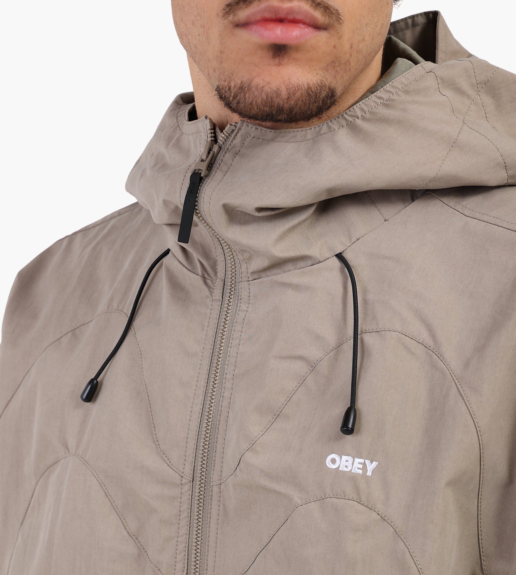 Obey Sota Shell Jacket Mermaid
