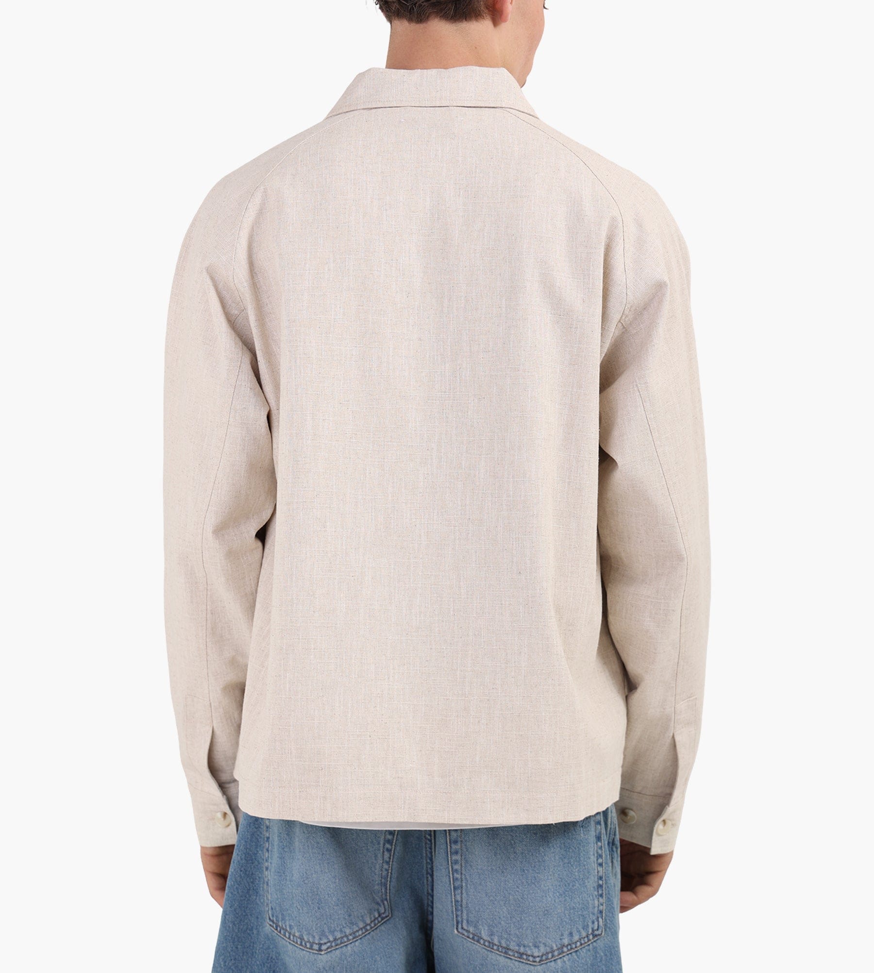 OLAF Linen Jacket Cement