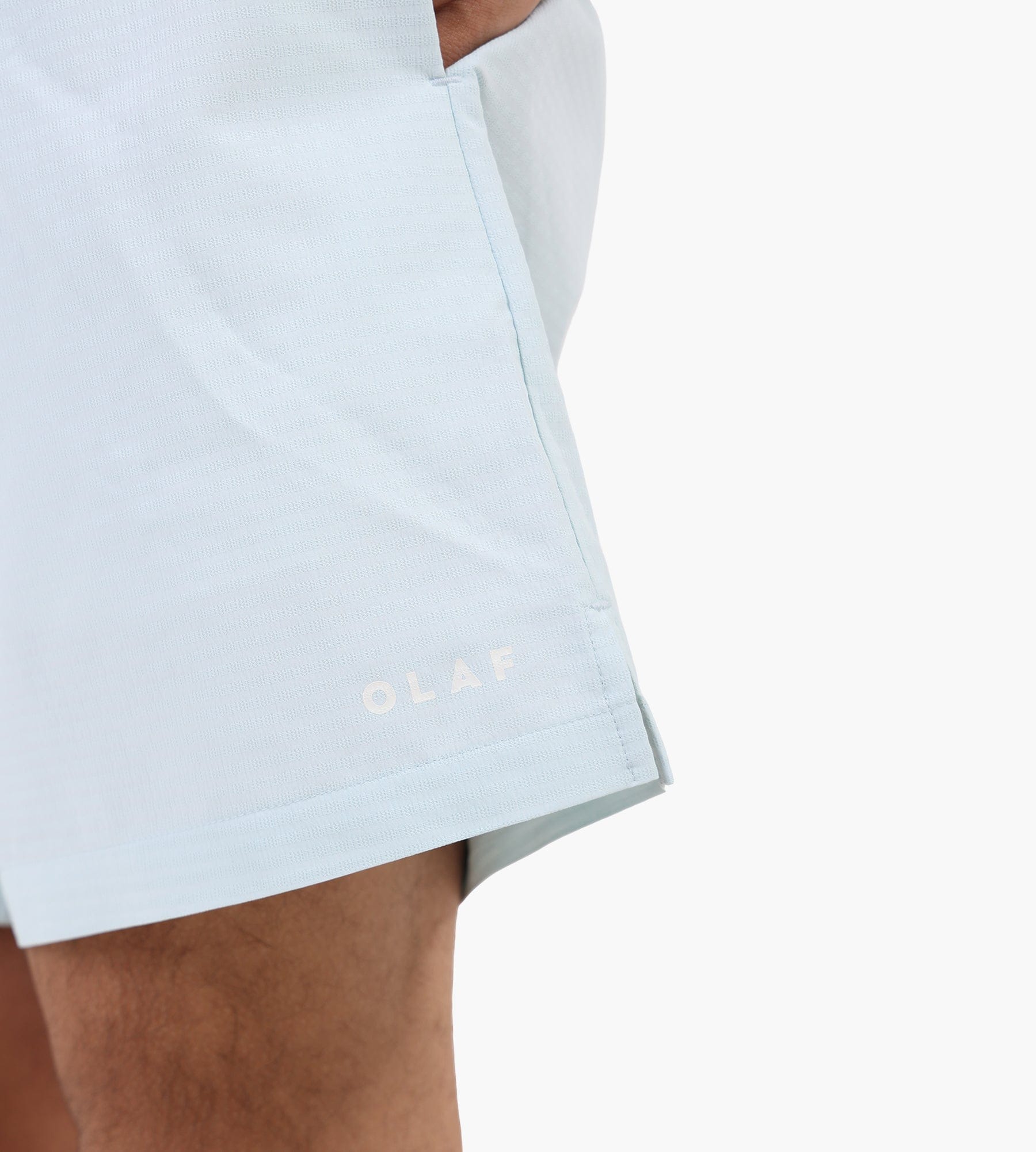 OLAF Texture Regular Swim Shorts Salt Air