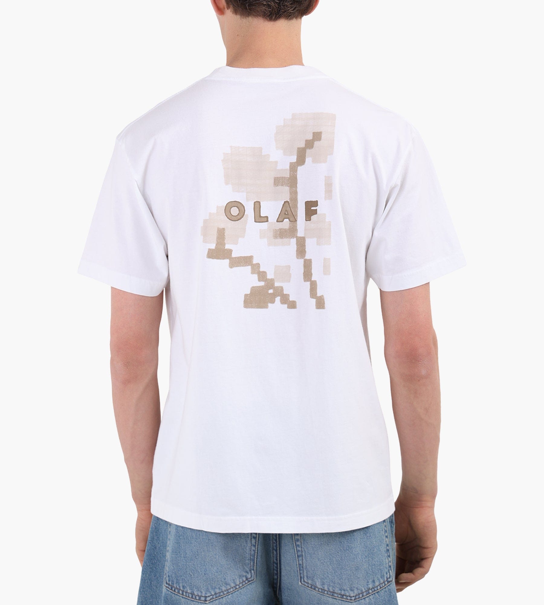 OLAF Felted Watercrest Tee Optical White