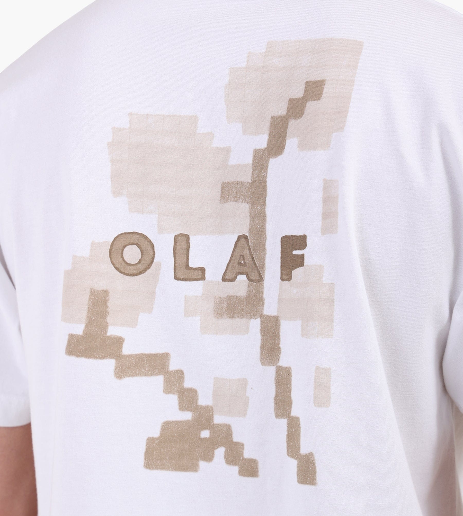 OLAF Felted Watercrest Tee Optical White