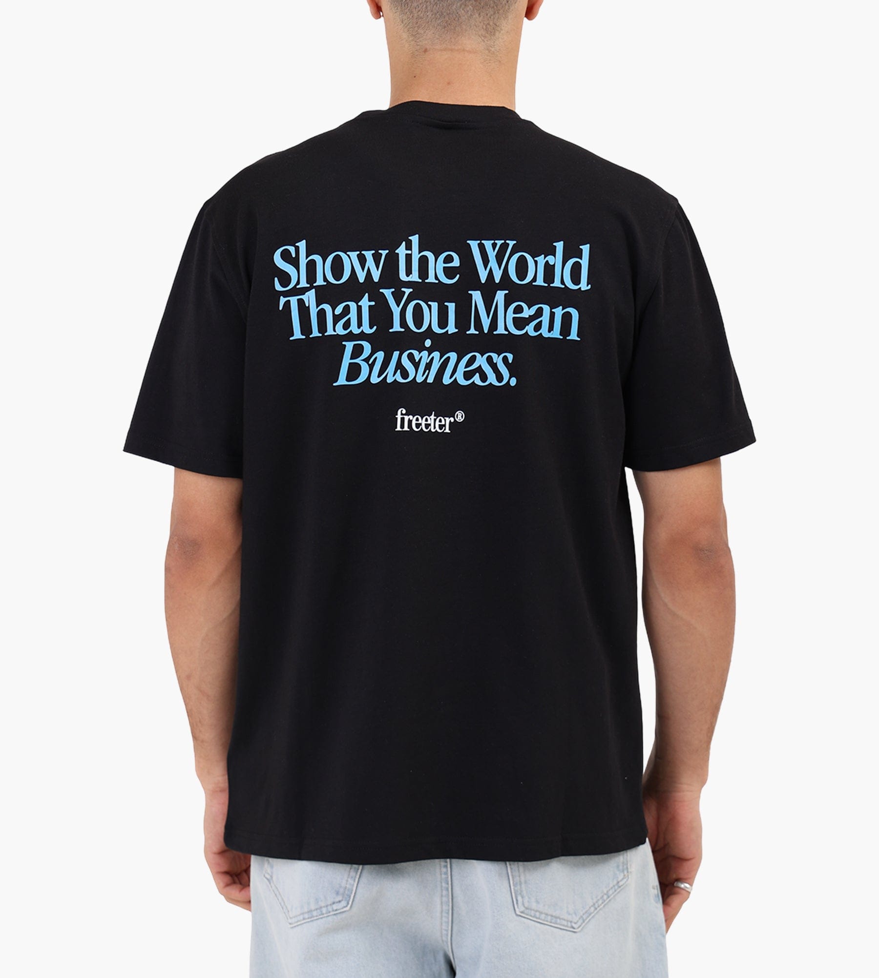 Freeter Myob T-Shirt Black