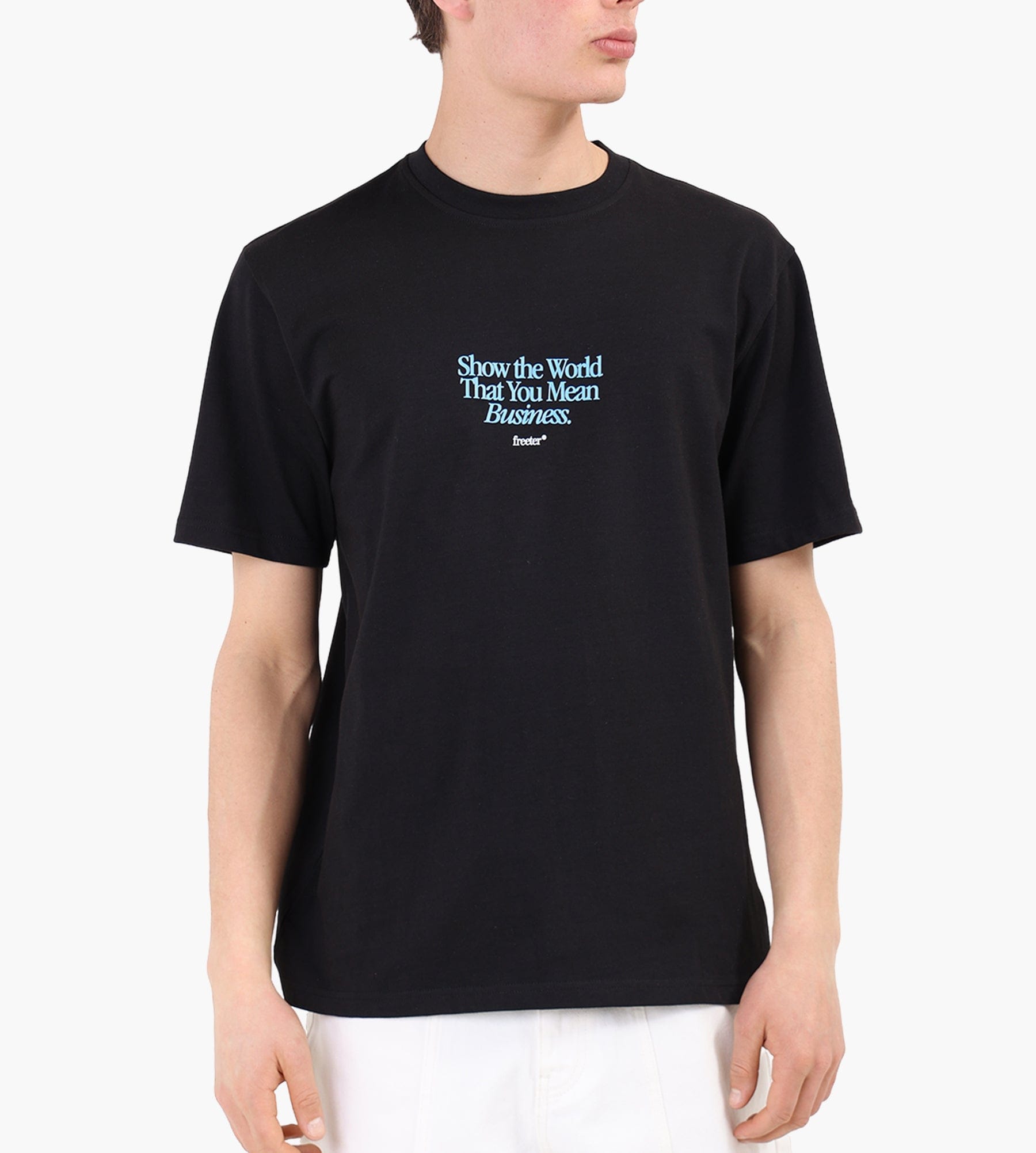 Freeter Business T-Shirt Black