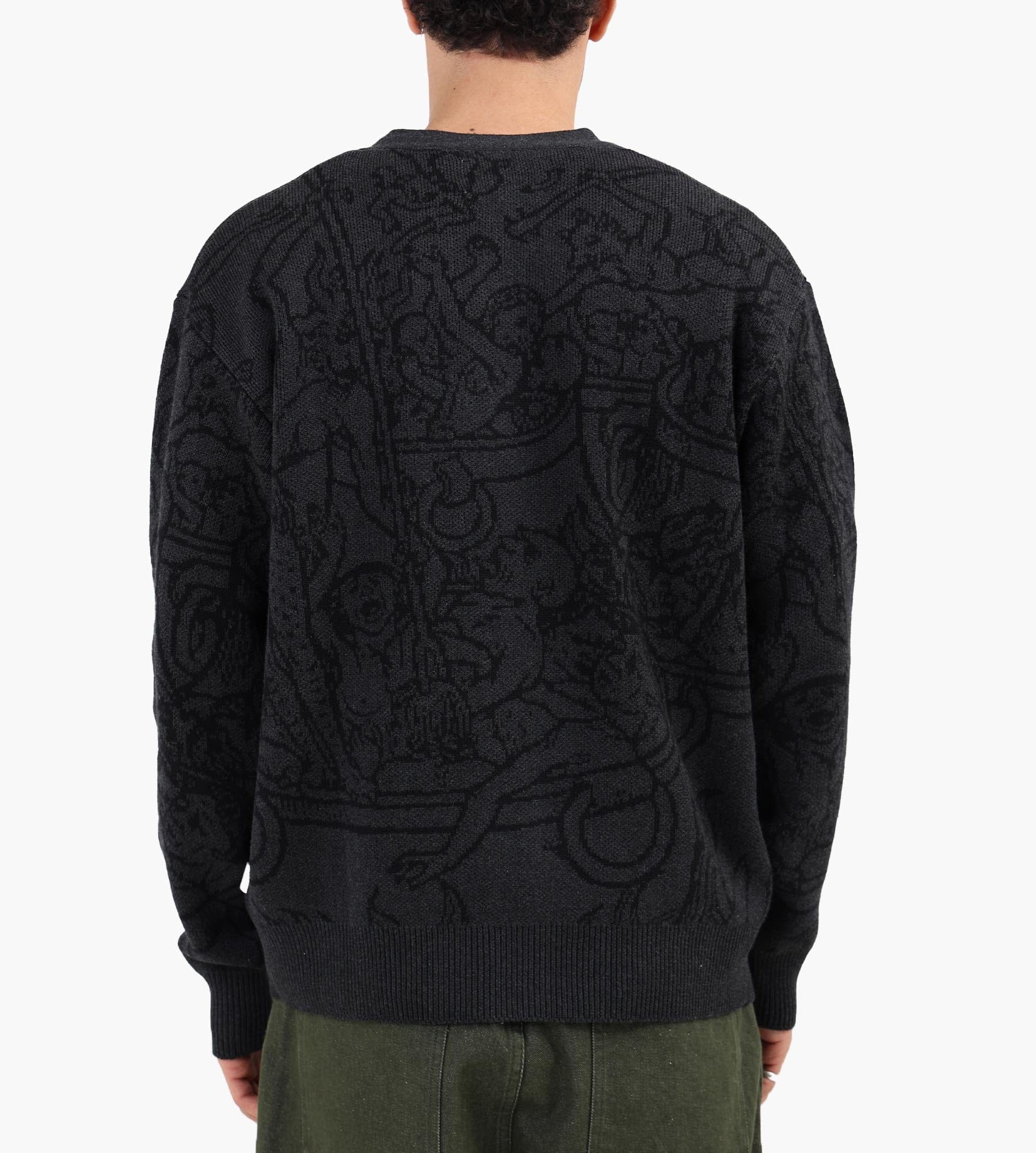 Heresy Hades Cardigan Charcoal