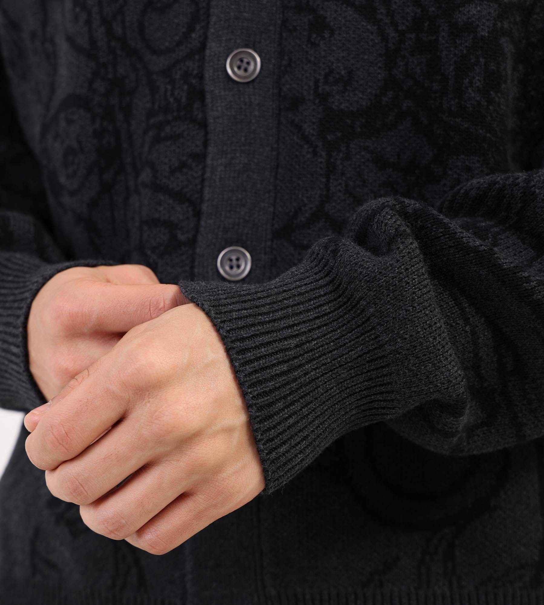 Heresy Hades Cardigan Charcoal