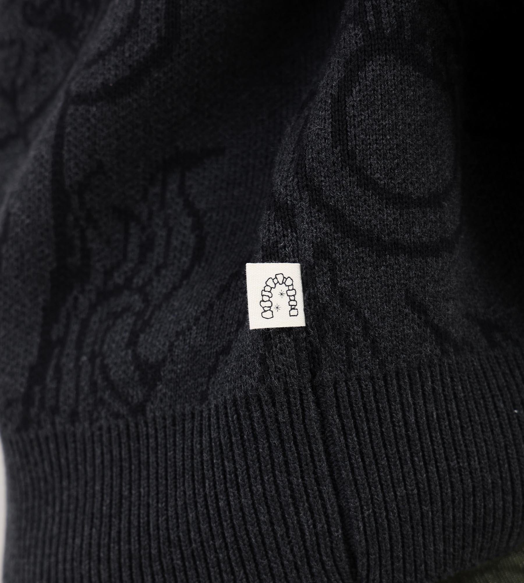 Heresy Hades Cardigan Charcoal