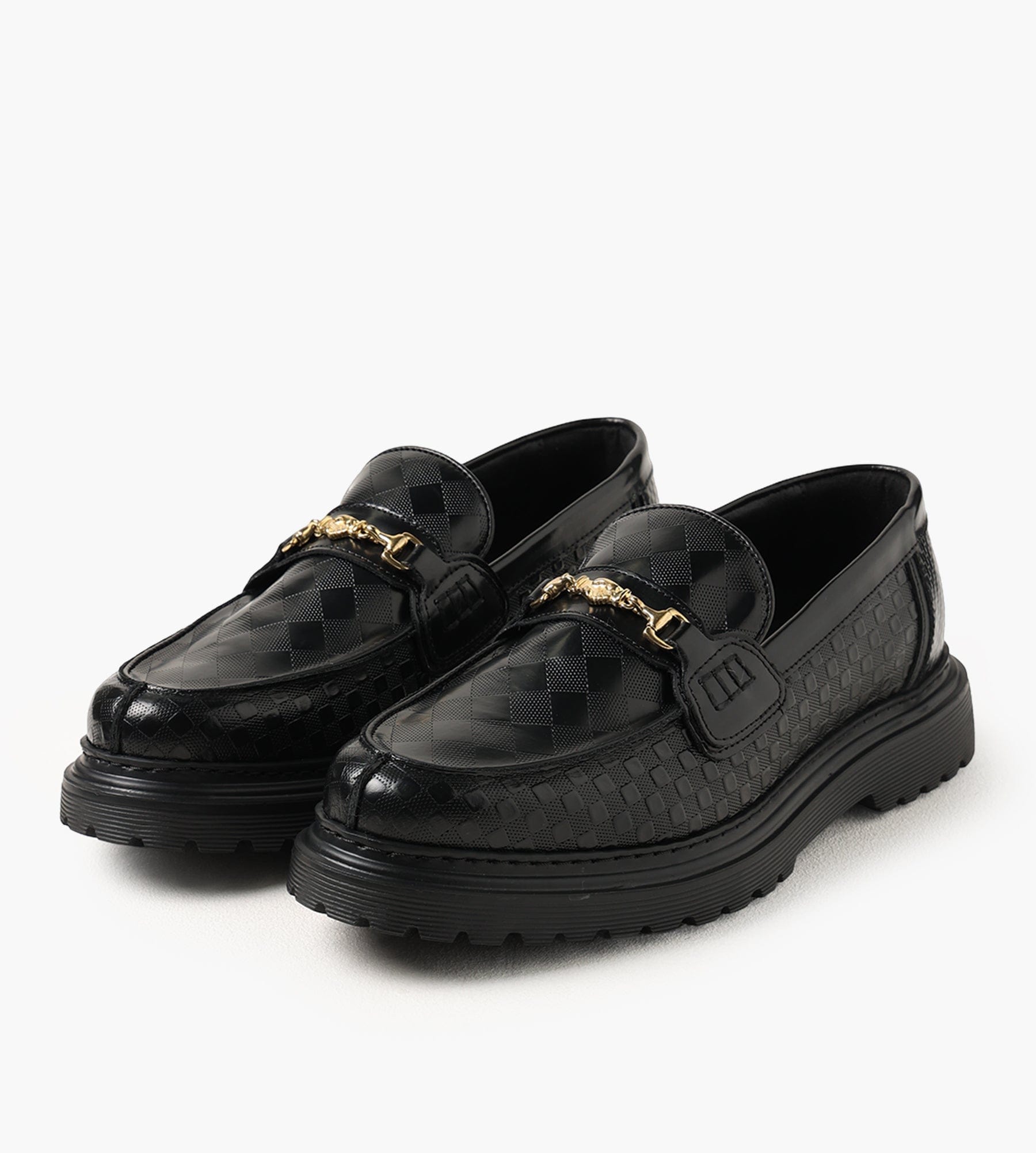 Filling Pieces Loafer Graved Black
