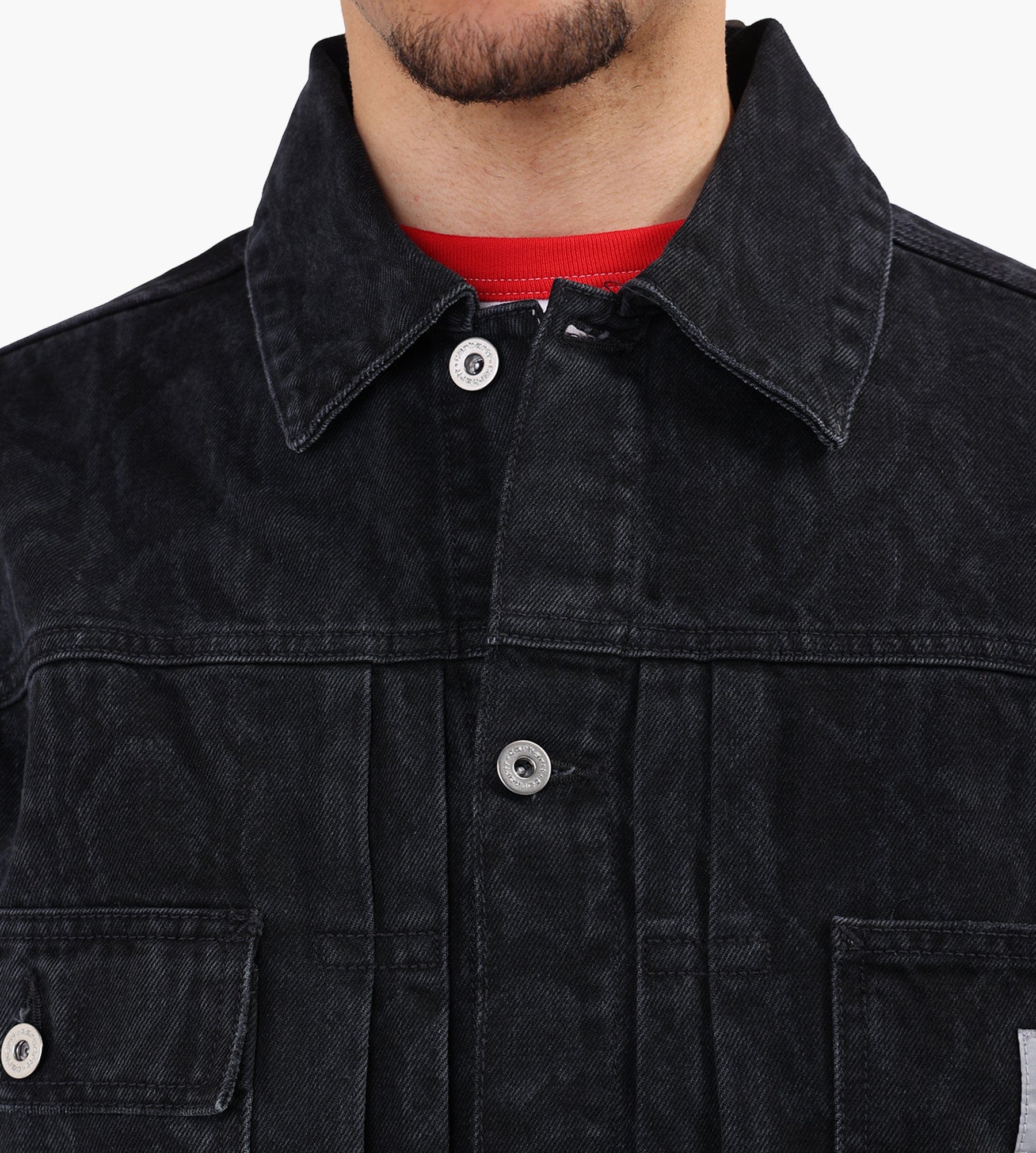 Carhartt WIP Belmar Jacket Snake Camo Black Heavy Stone Wash