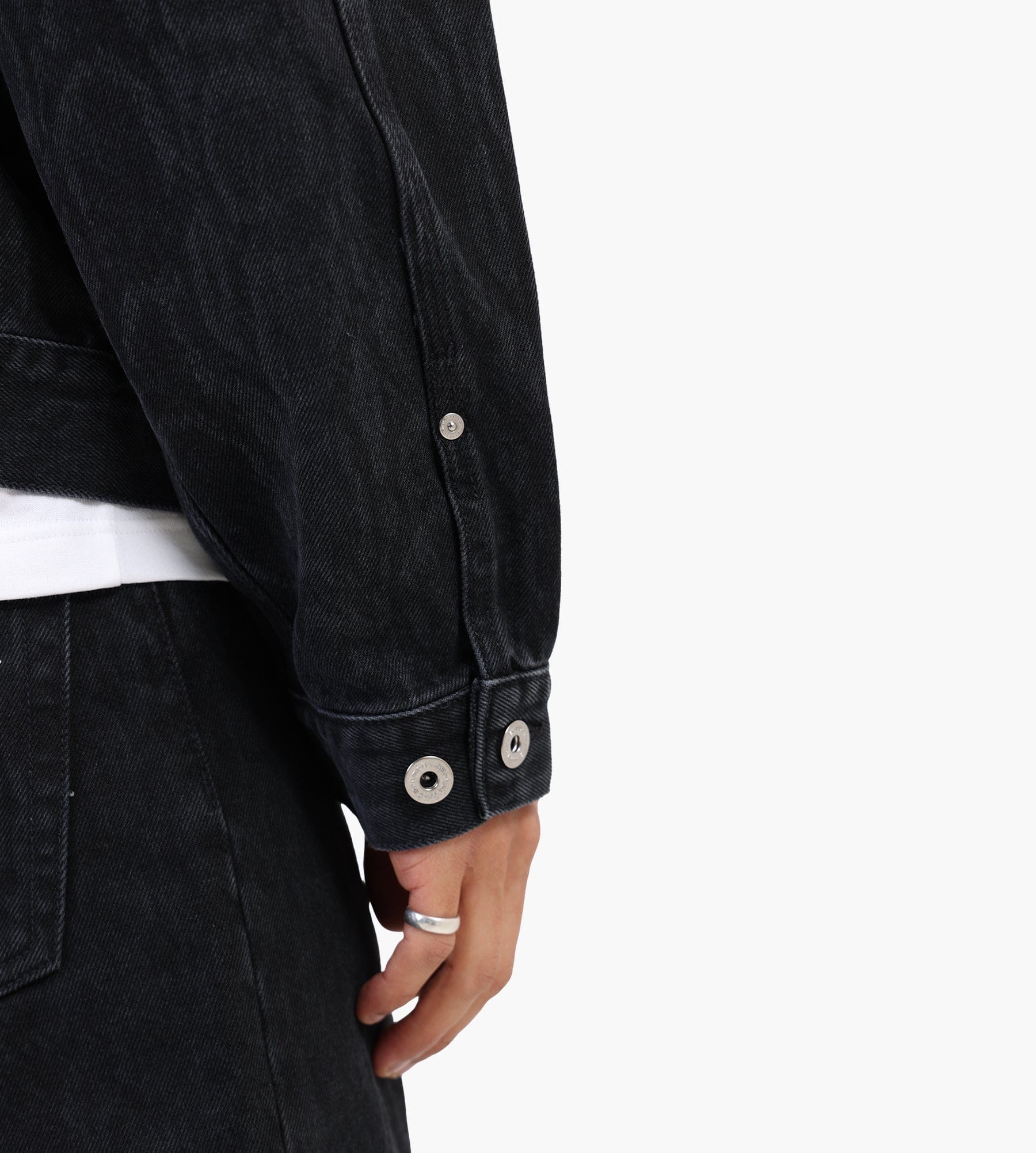 Carhartt WIP Belmar Jacket Snake Camo Black Heavy Stone Wash