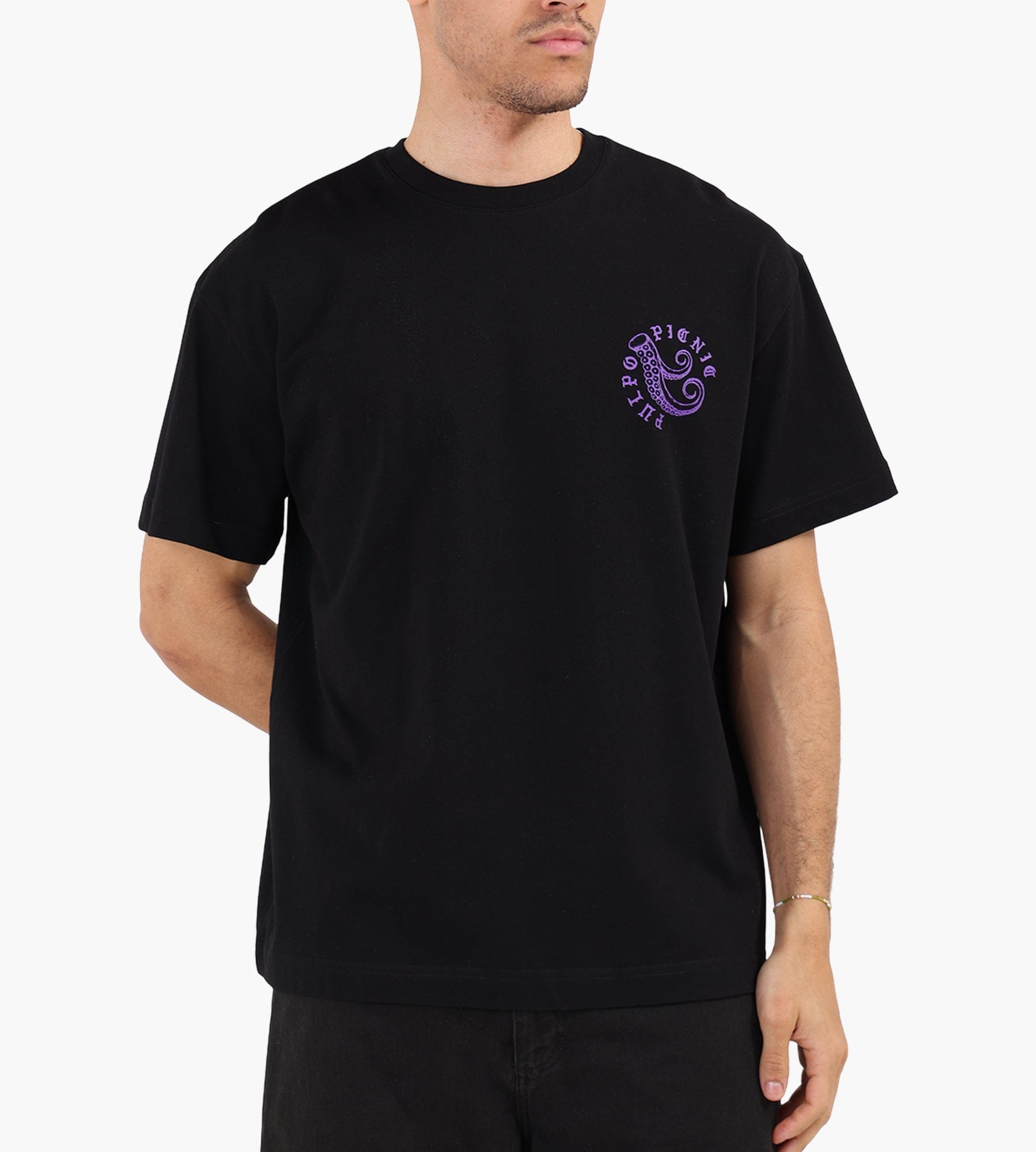Libertine-Libertine Broke Pulpo 3692 Tee Black
