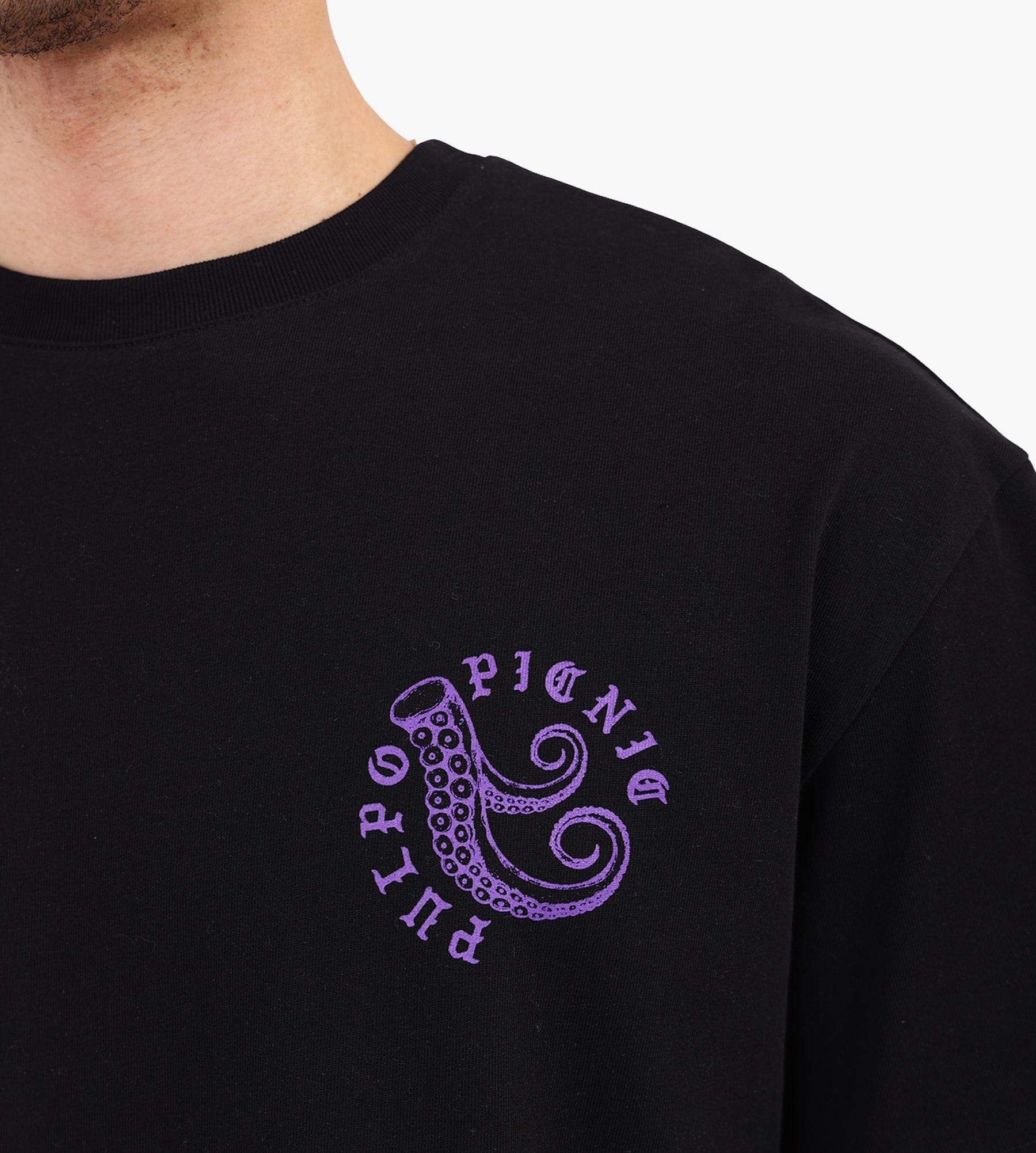 Libertine-Libertine Broke Pulpo 3692 Tee Black
