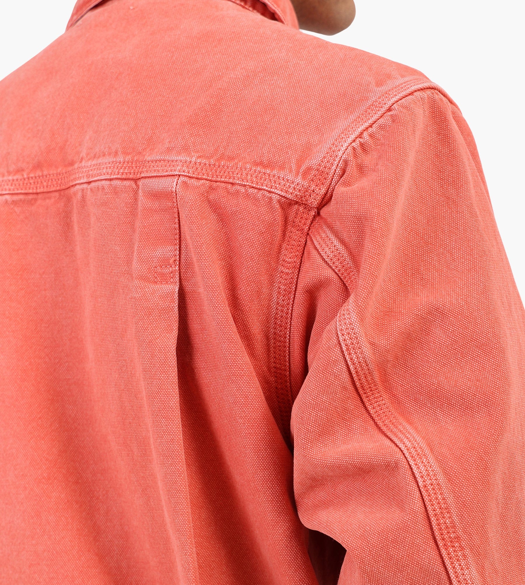 OLAF Washed Canvas Jacket Burnt Coral