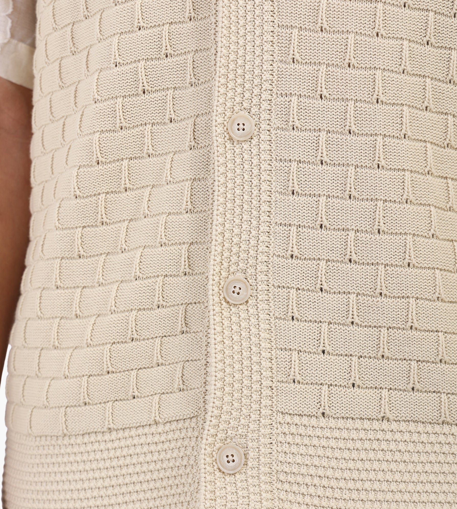 NN.07 Reece Vest 6600 Ecru
