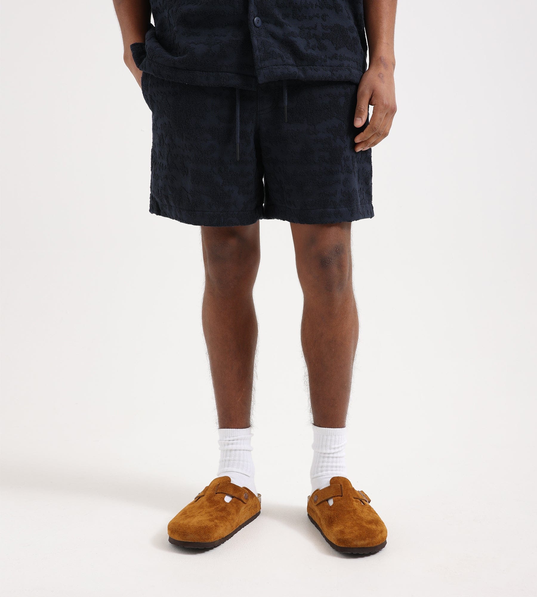 OAS Night Lagoon Terry Shorts