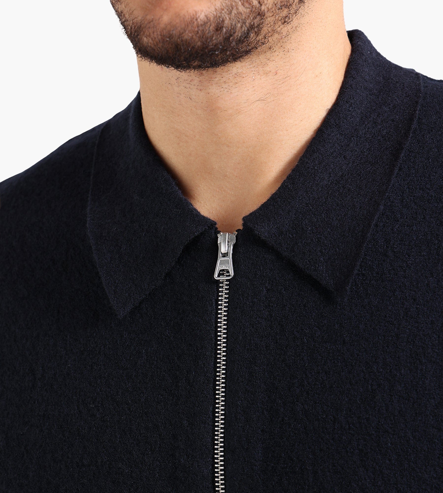 NN.07 Jonas Full Zip Jacket 6398 Navy Blue