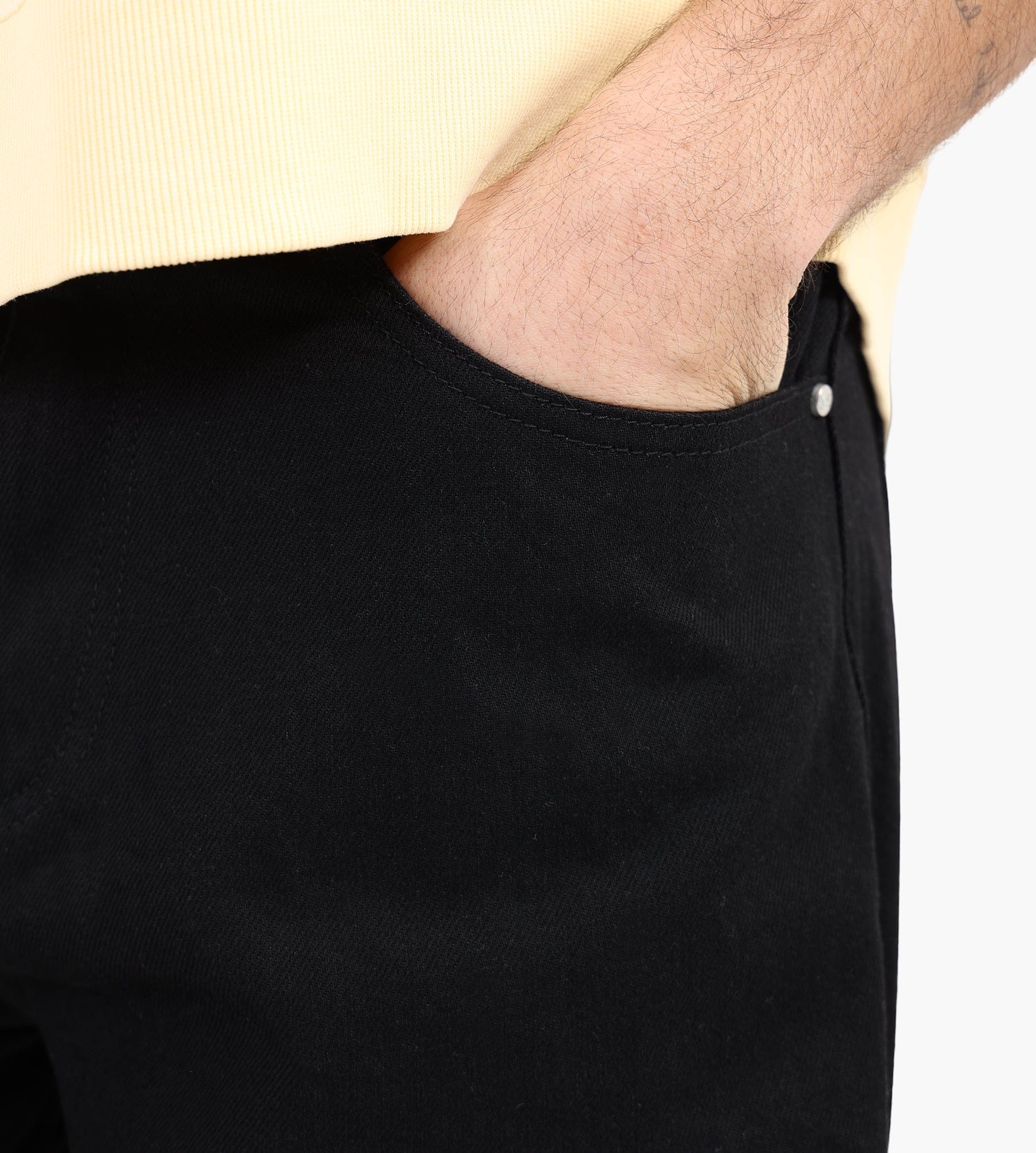 Arte Antwerp Circle Logo Pocket Pants Black