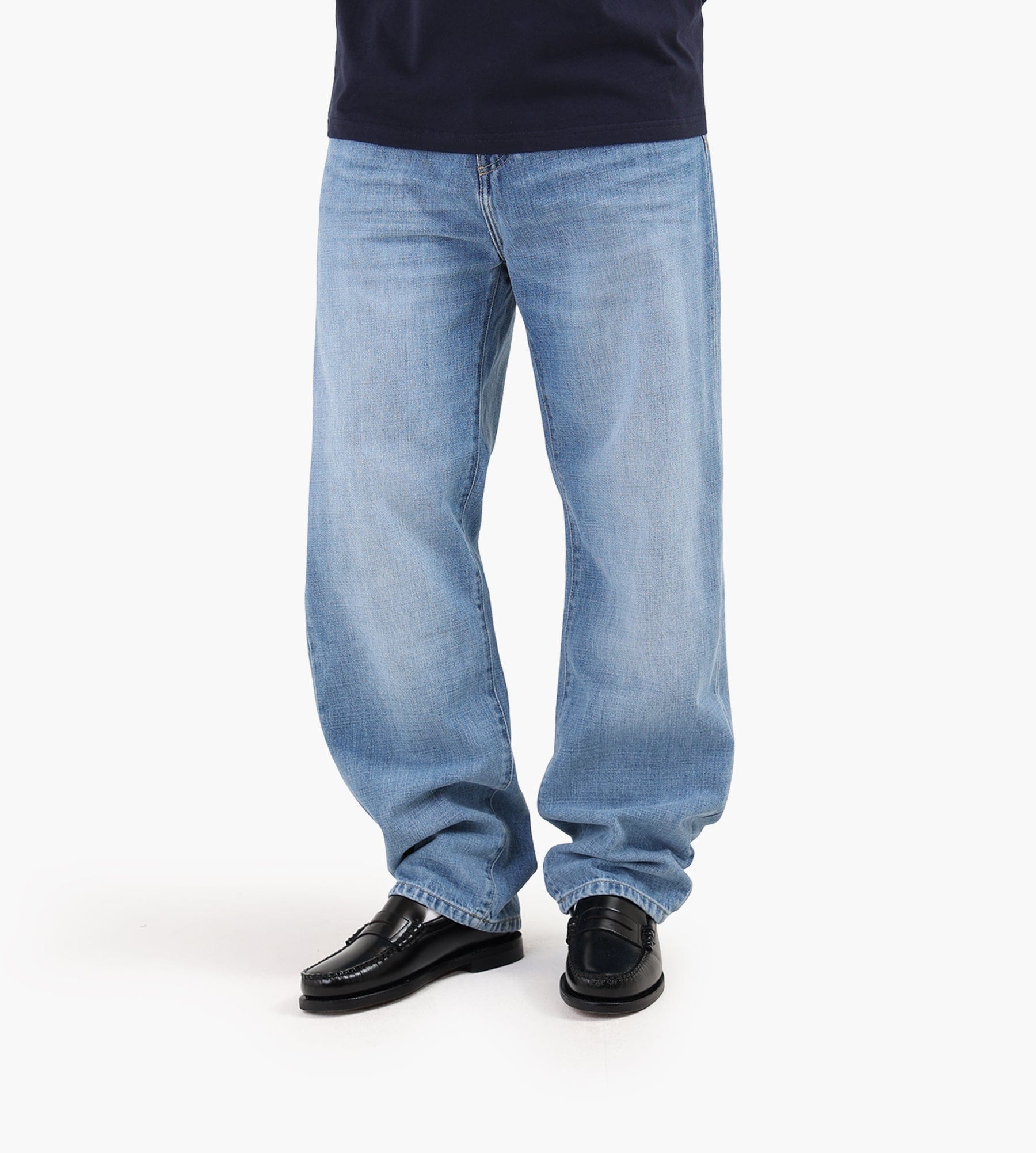 Carhartt WIP Aaron Pant Blue Burst Washed
