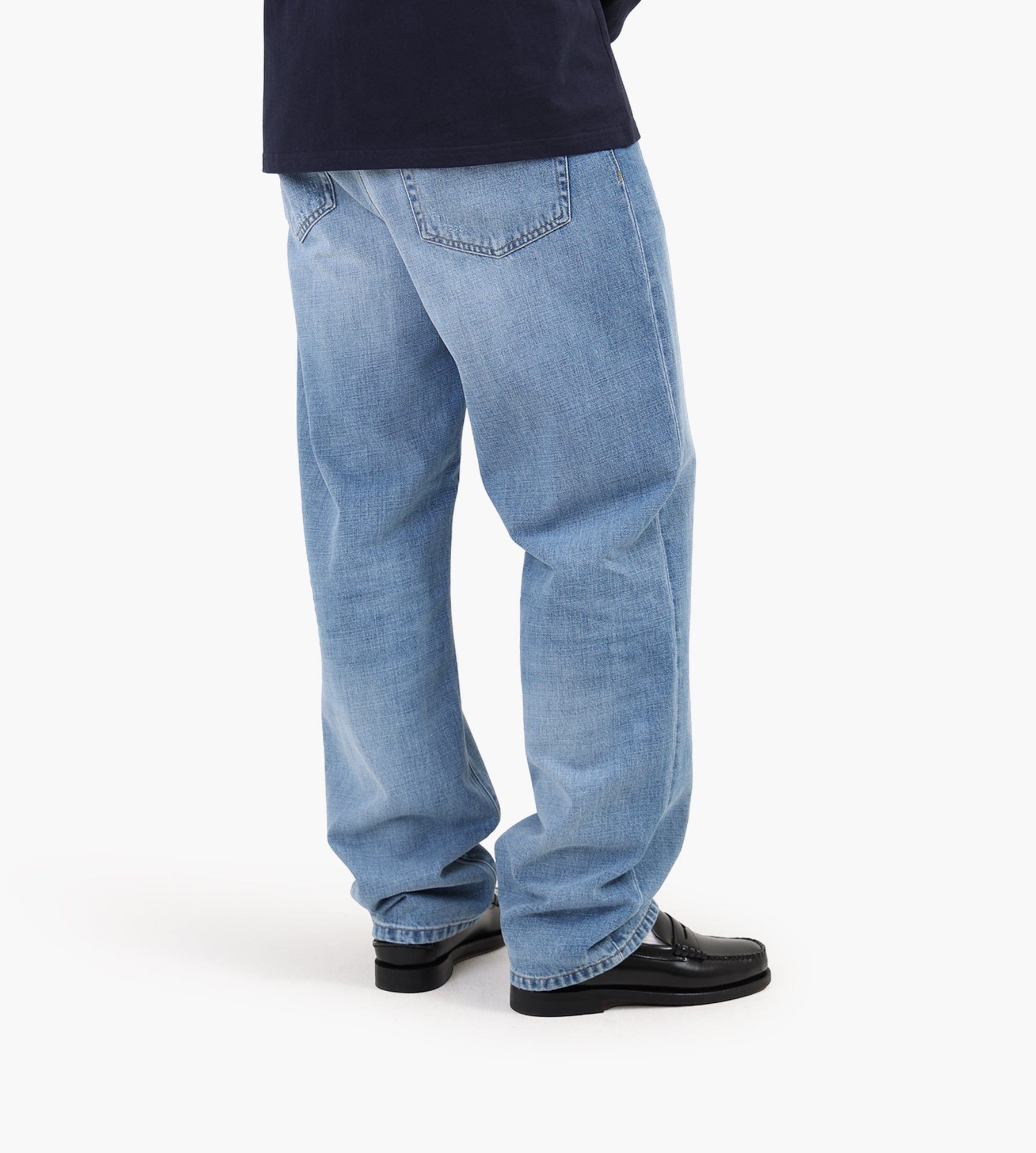 Carhartt WIP Aaron Pant Blue Burst Washed