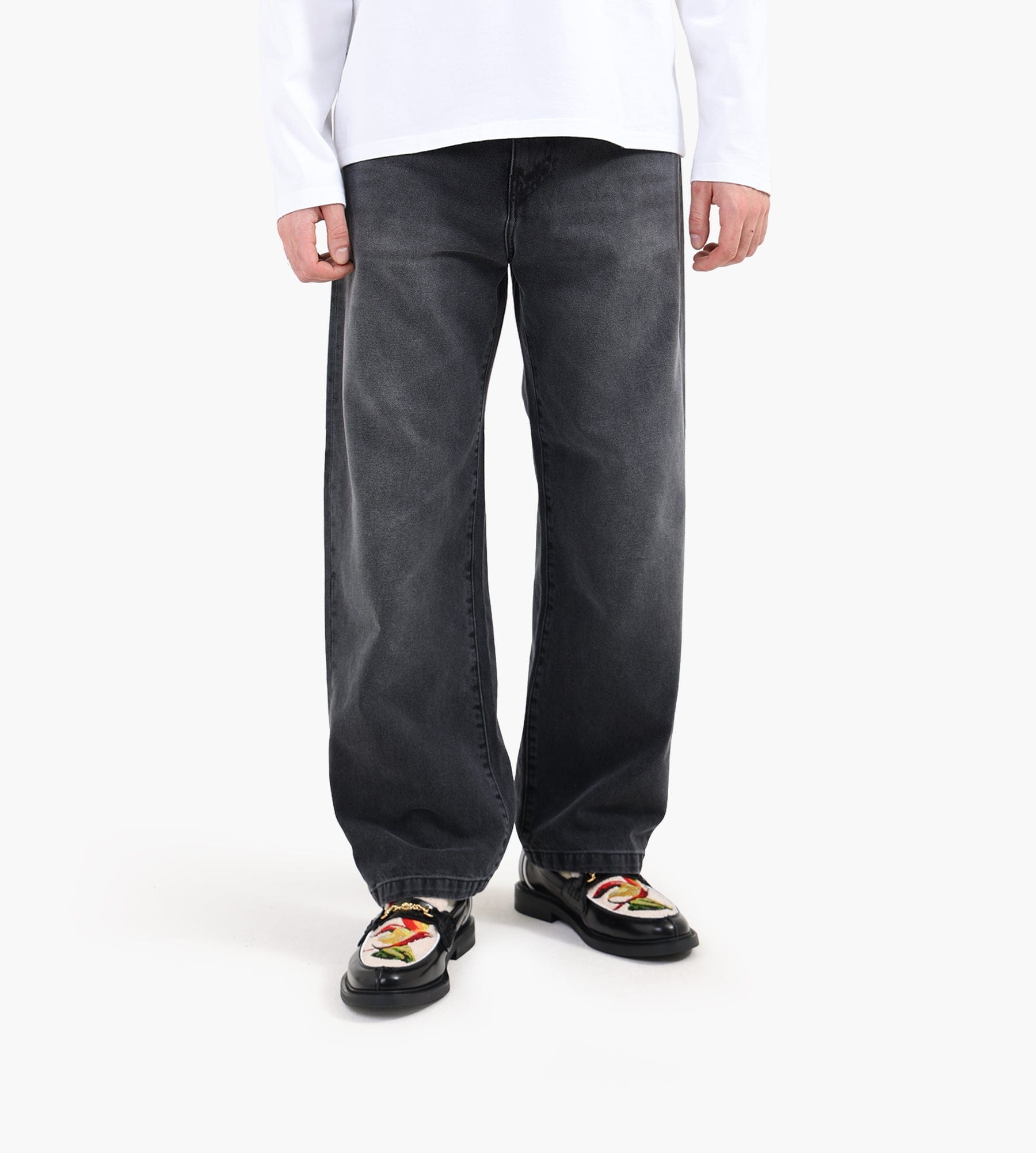 Carhartt WIP Landon Pant Black Worn Bleached