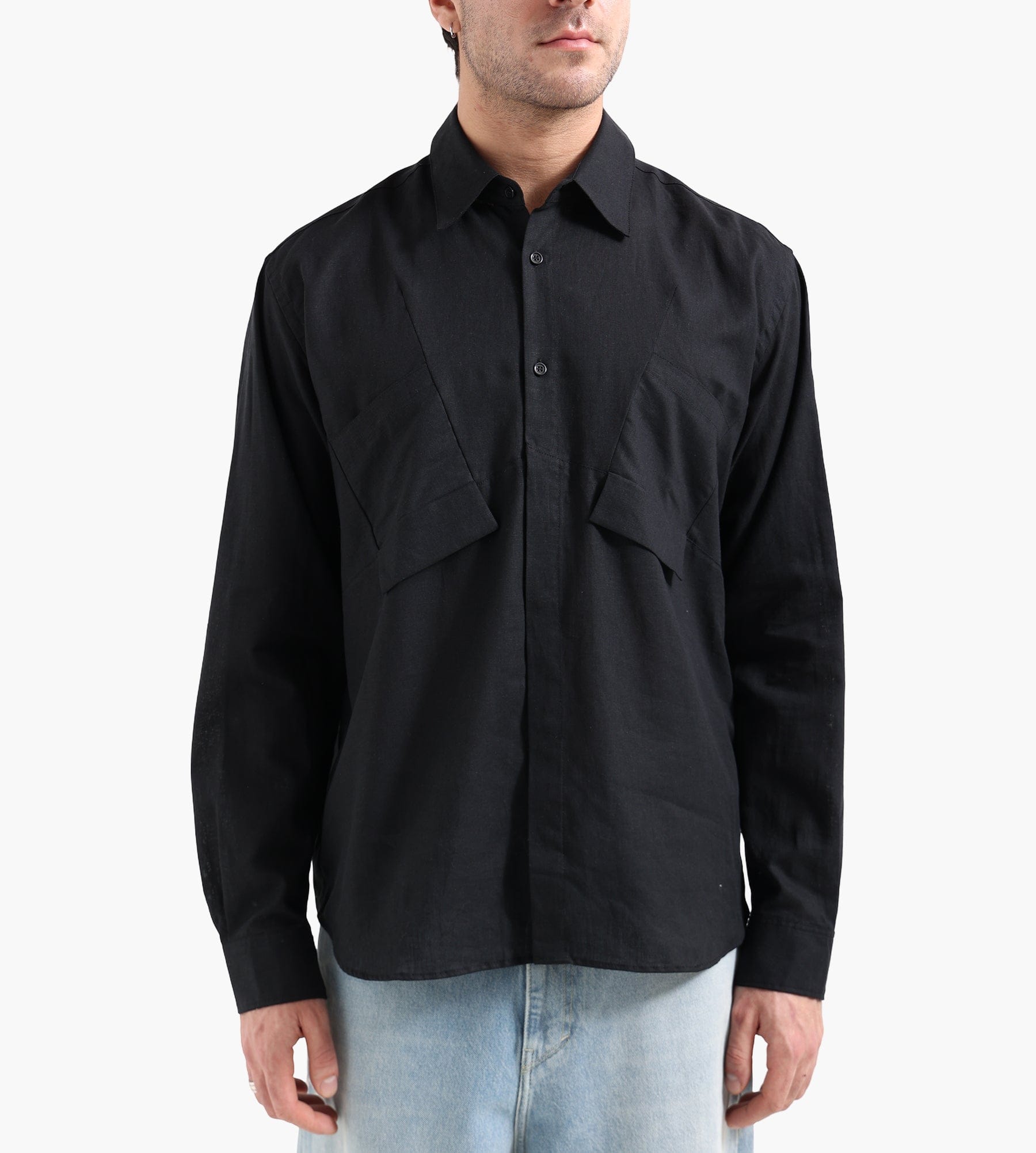 J.L-A.L Pieck Shirt Shungite Black