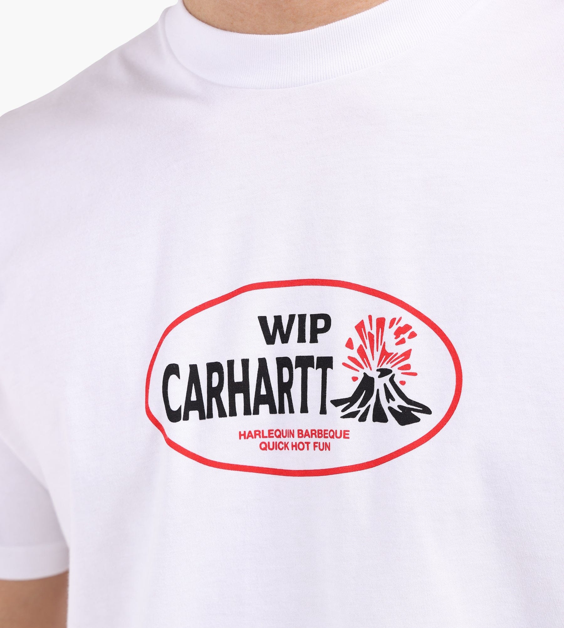 Carhartt WIP Harlequin BBQ T-Shirt White