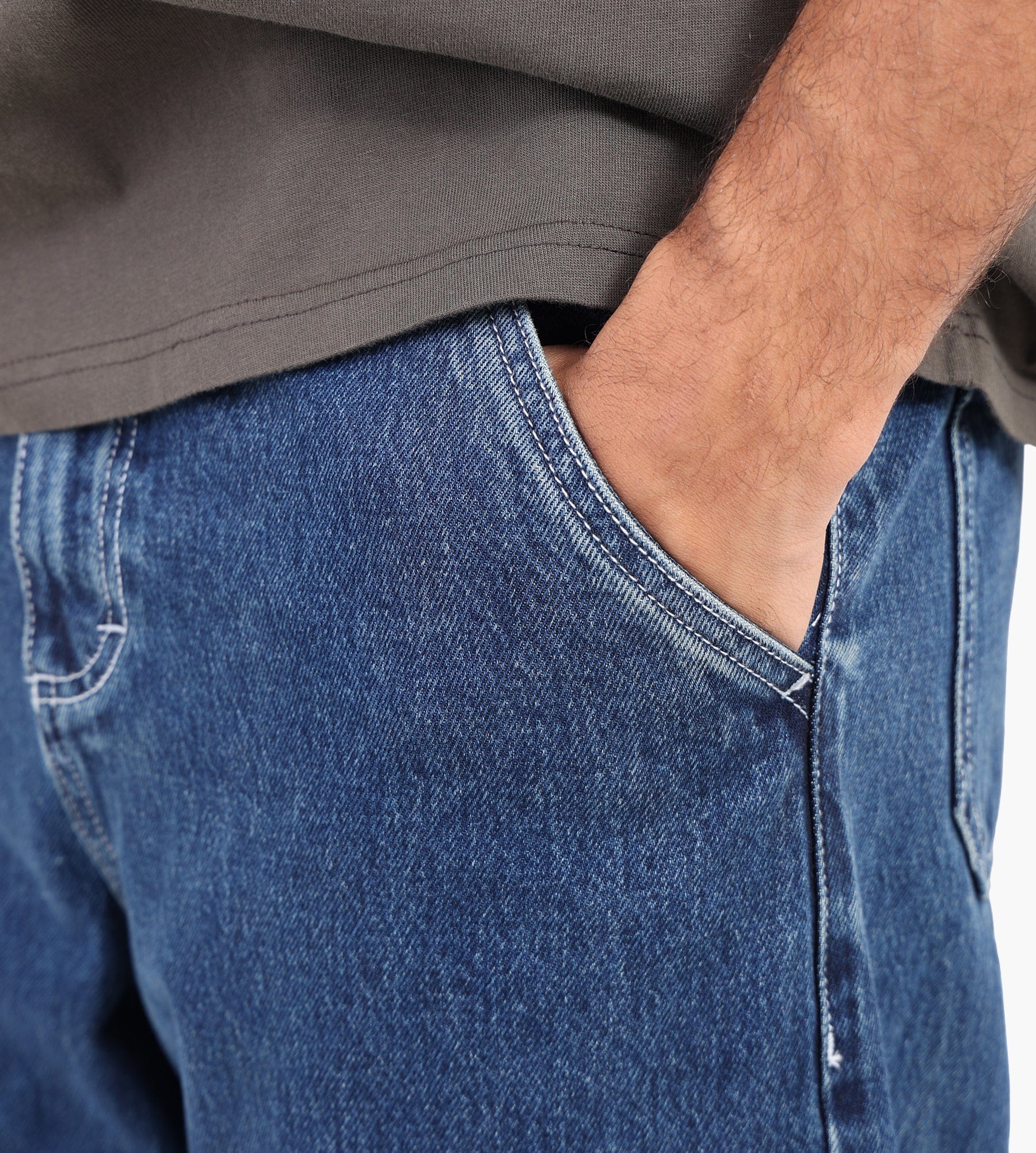 Libertine-Libertine Alert 3409 Jeans Washed Blue