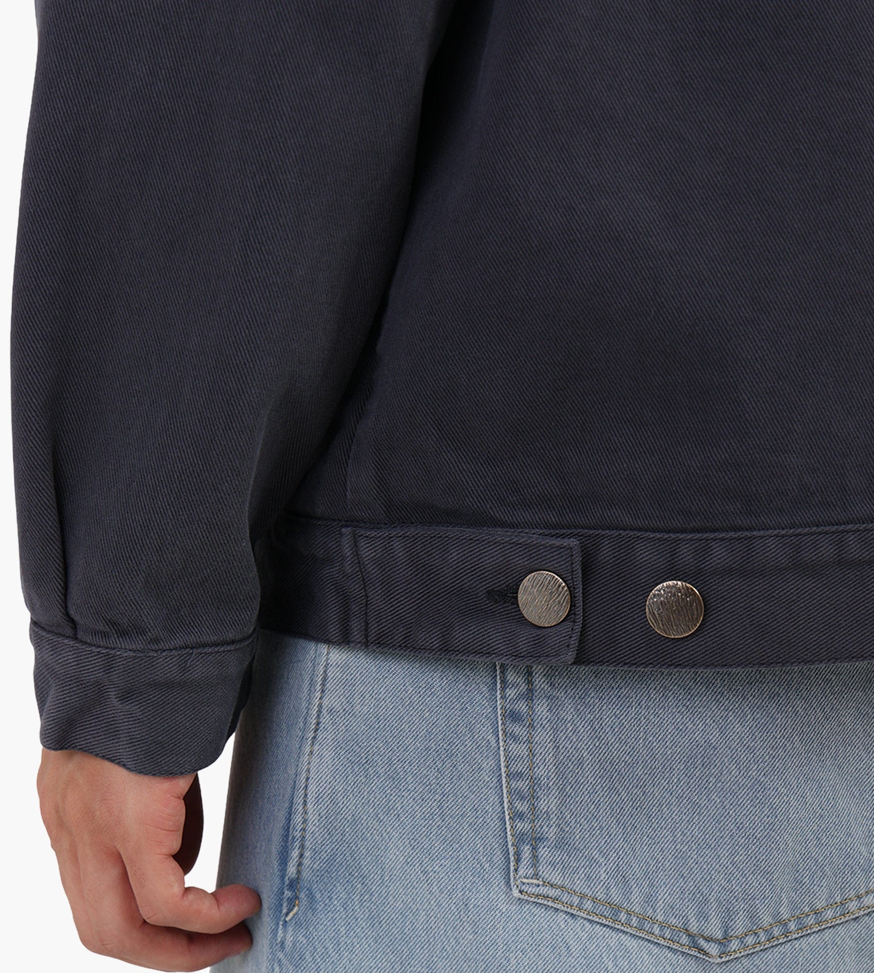 Palmes Lake Zip Jacket Charcoal