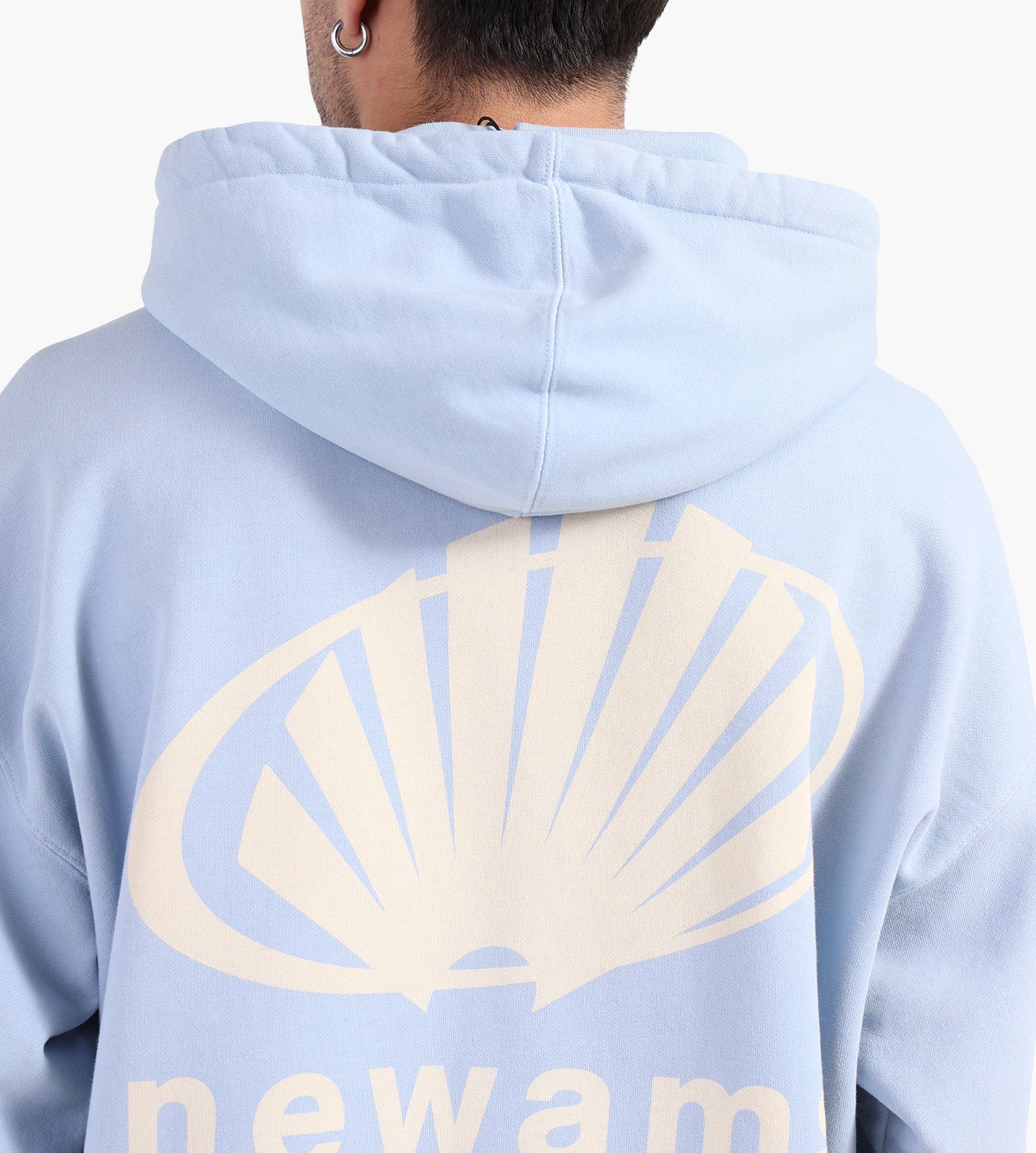 New Amsterdam Surf Association Corporate Logo Hoodie Baby Blue