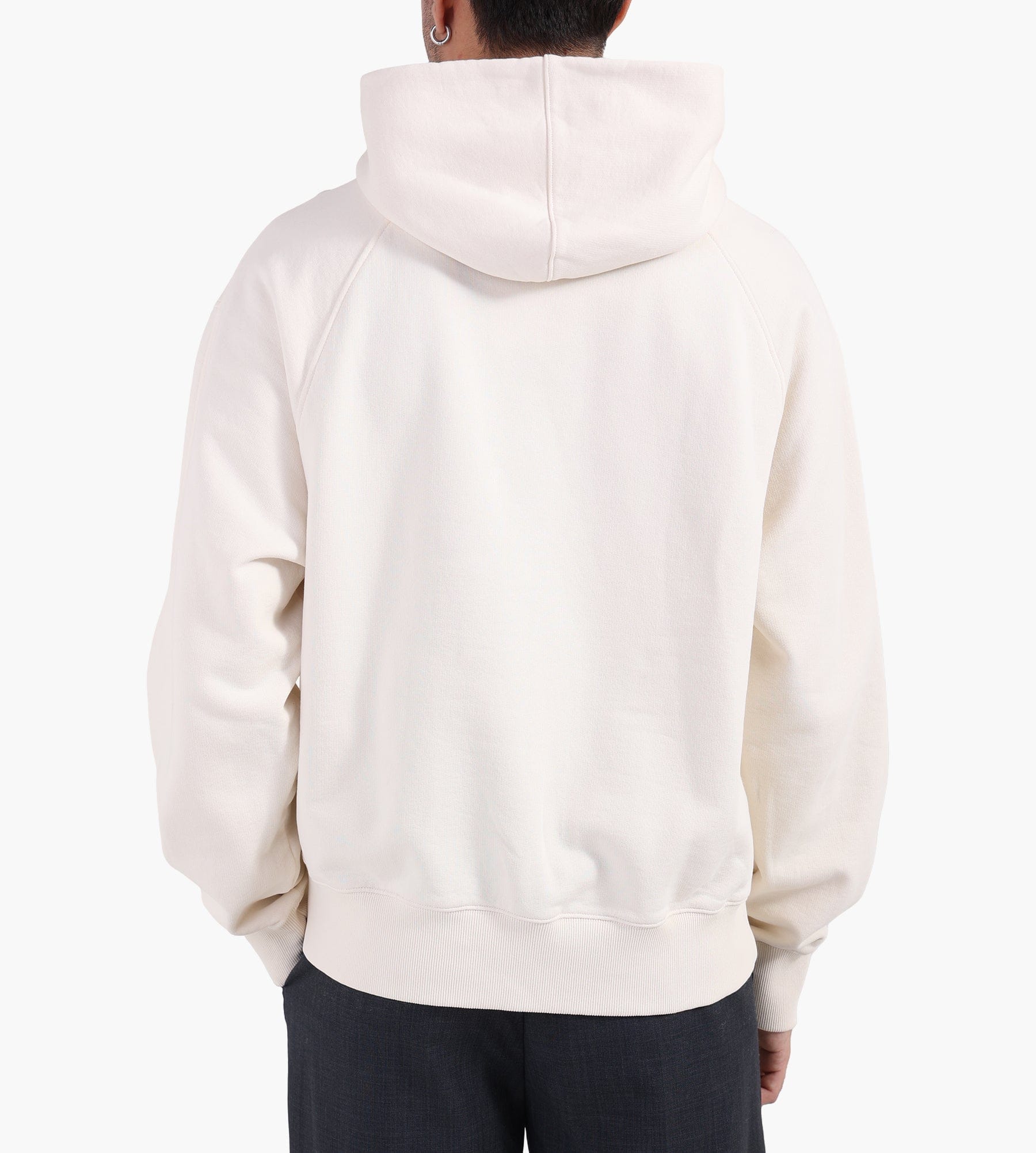 OLAF Signature Boxy Hoodie Off White