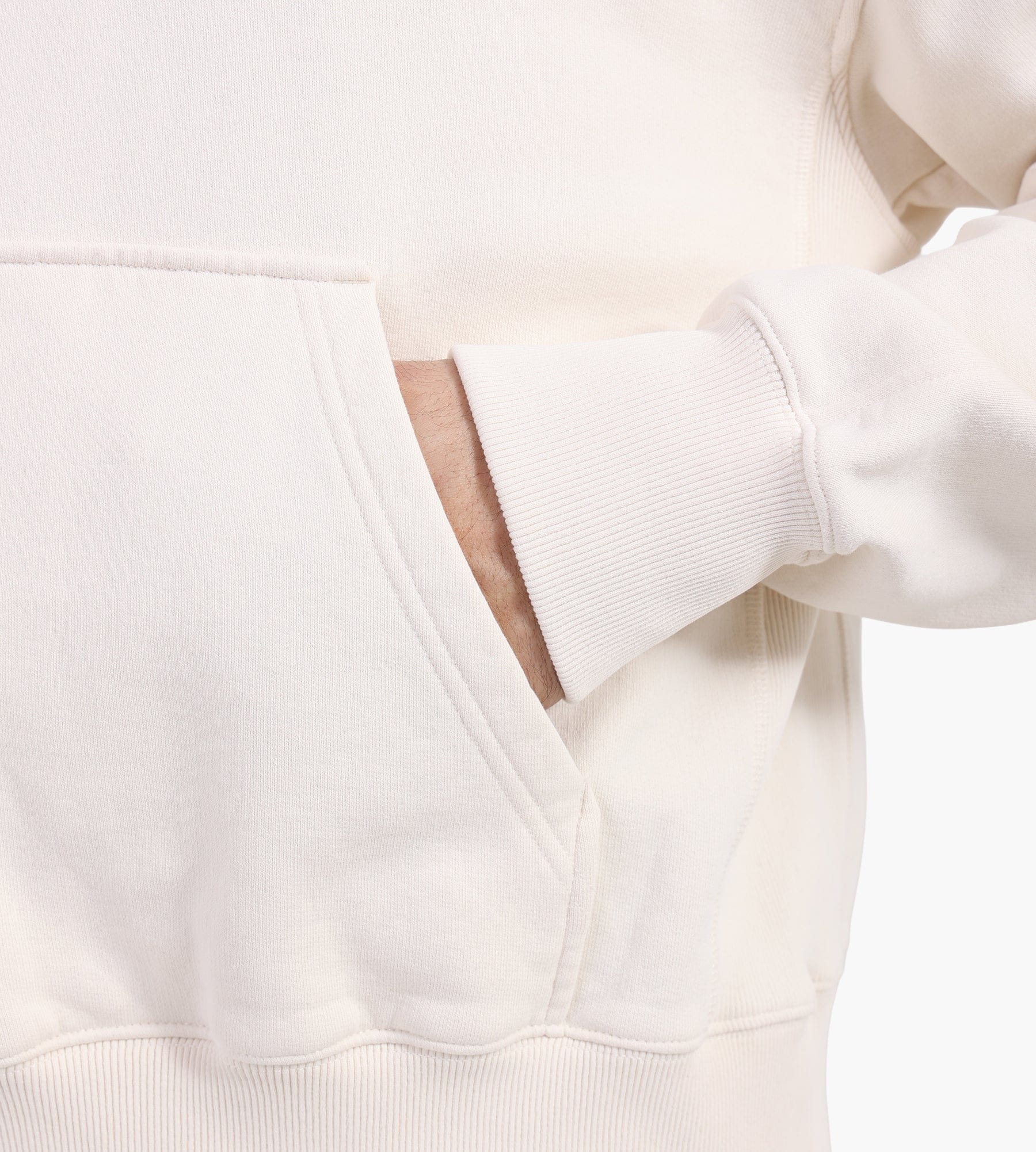 OLAF Signature Boxy Hoodie Off White