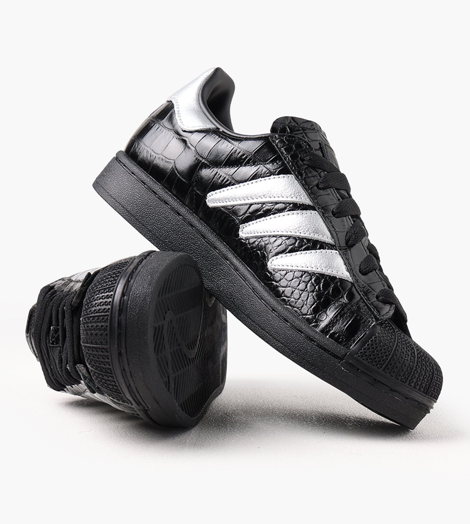 Adidas Superstar II W Cblack Silvmt Cblack