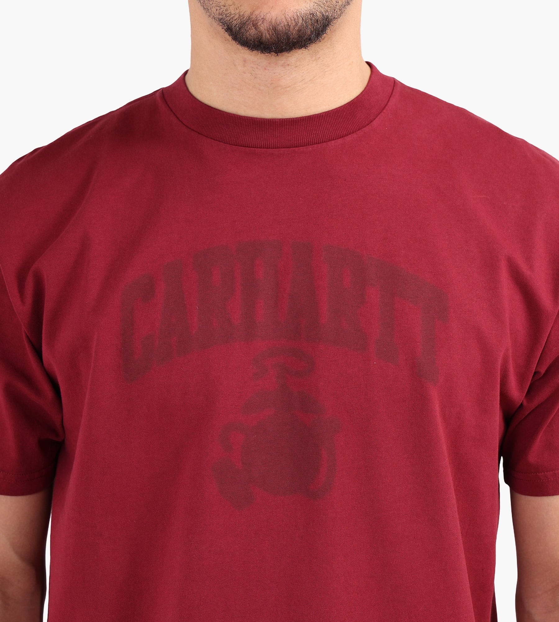 Carhartt WIP Faded Pond Corps T-Shirt Marsala