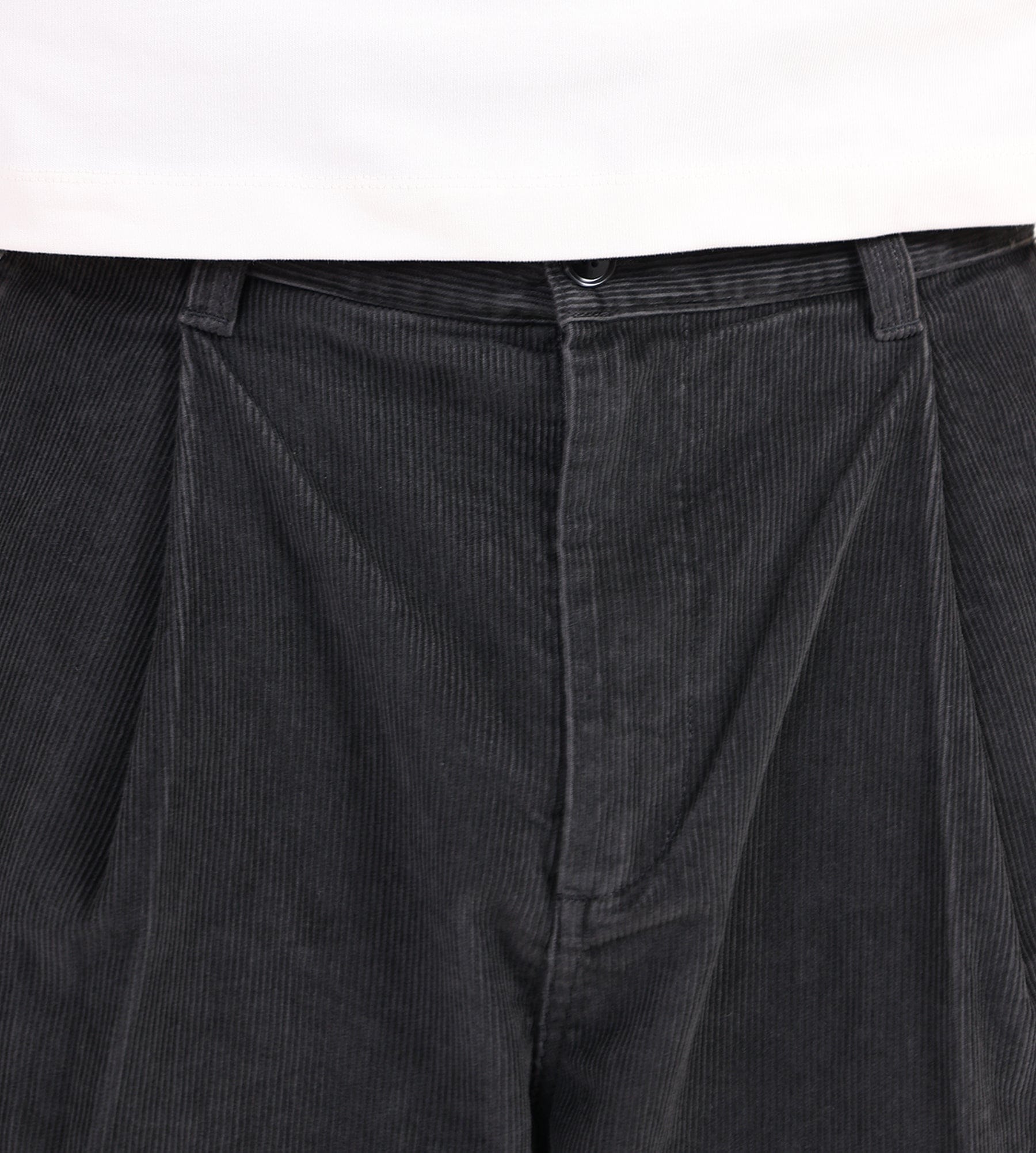 Obey Dean Faded Wash Cord Pant Black Faded Wash