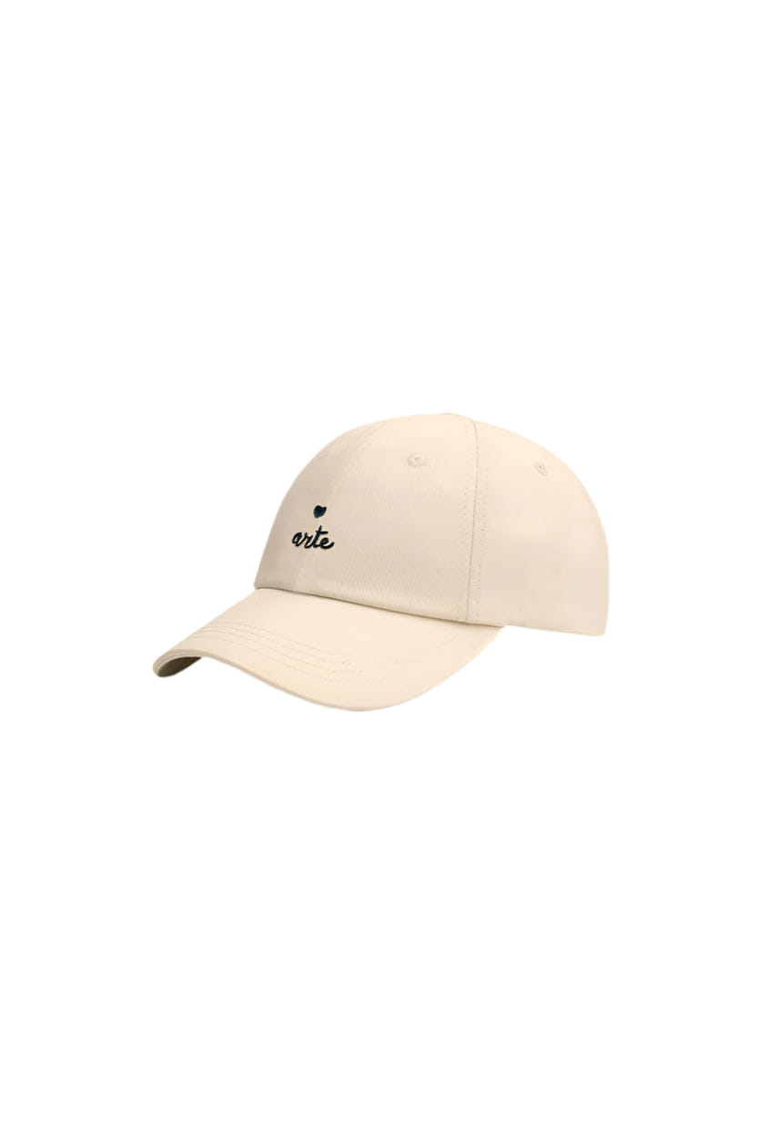 ARTE Heart Logo Cap Cream