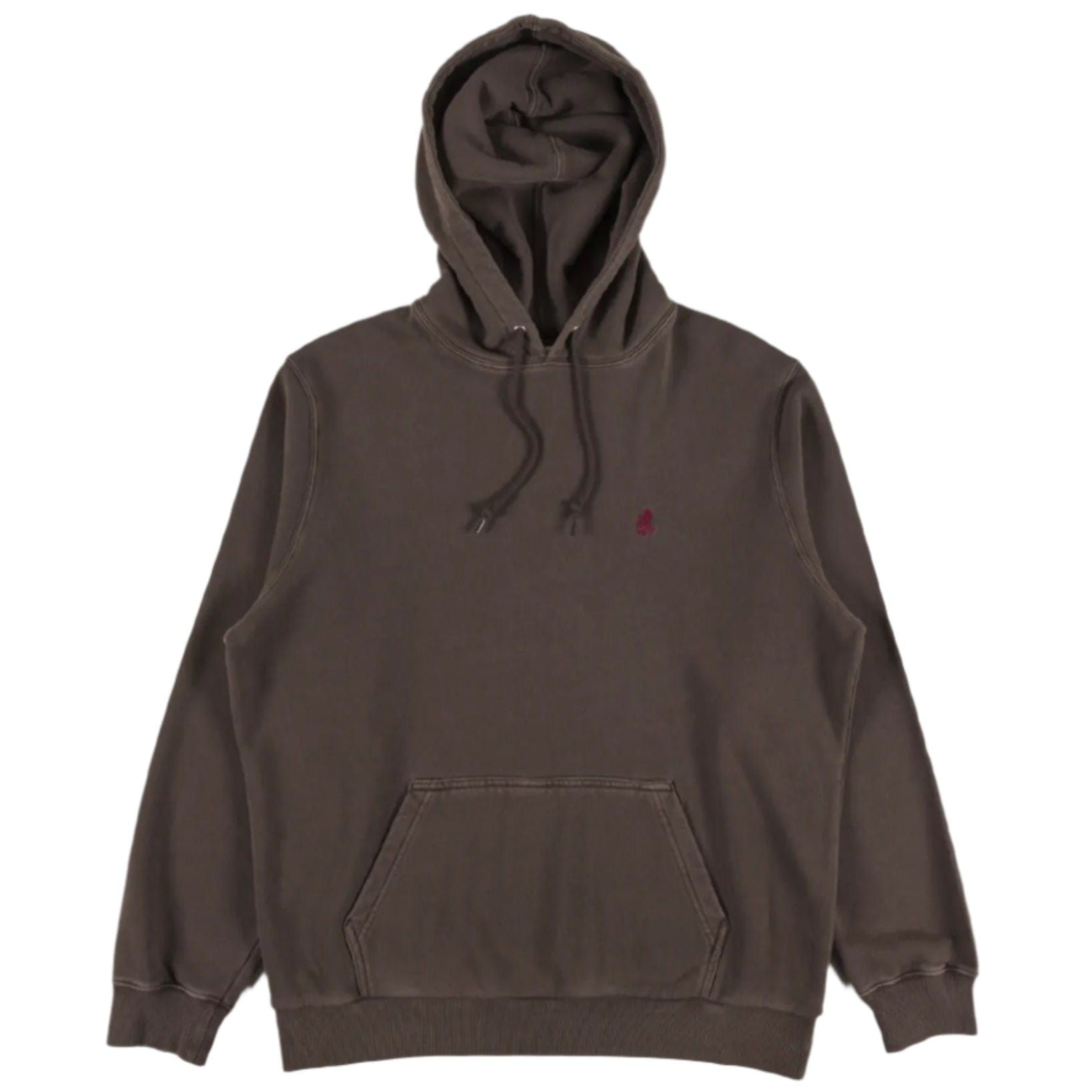 Gramicci One Point Hooded Sweatshirt Brown Pigment