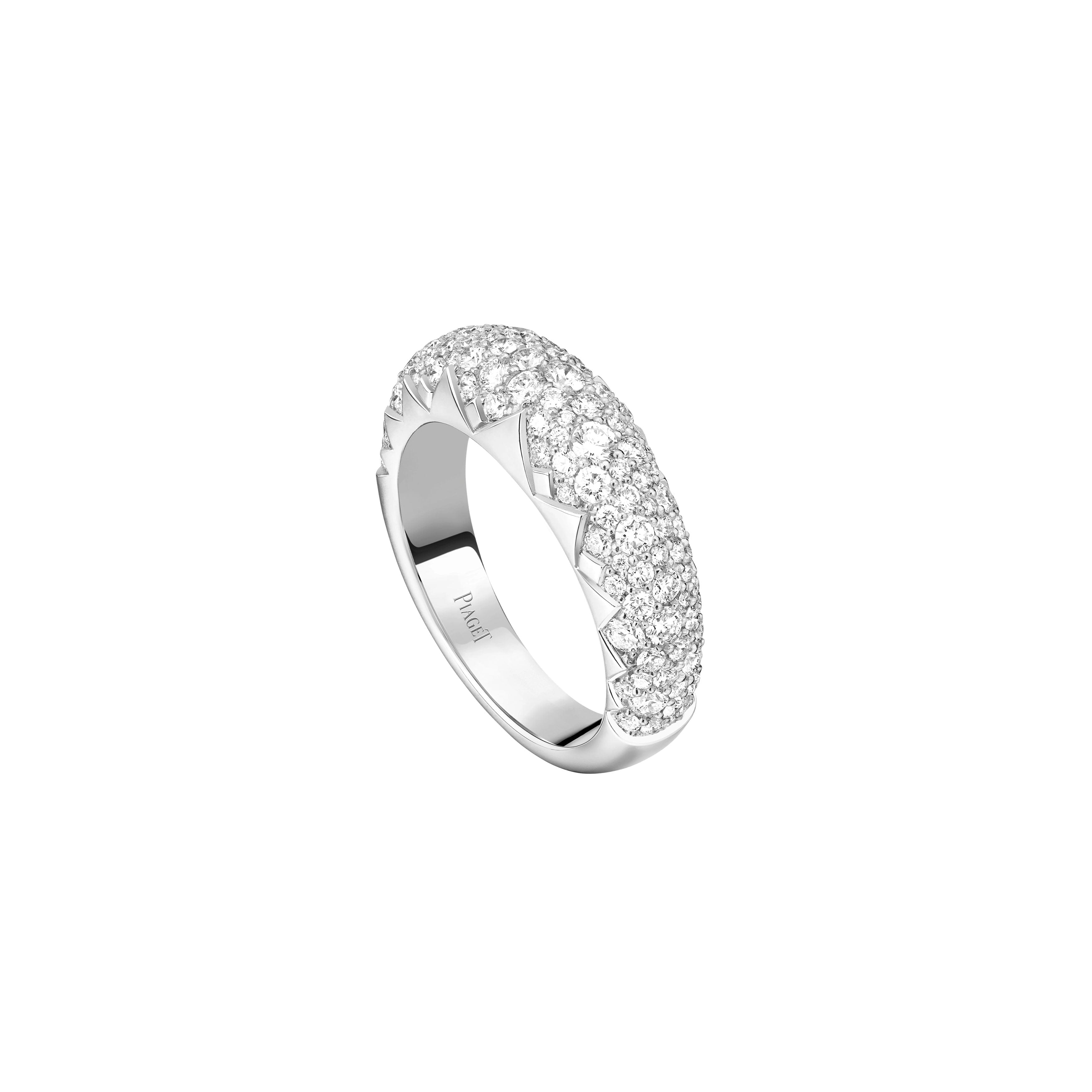 Piaget 18K White Gold Sunlight Diamond Ring