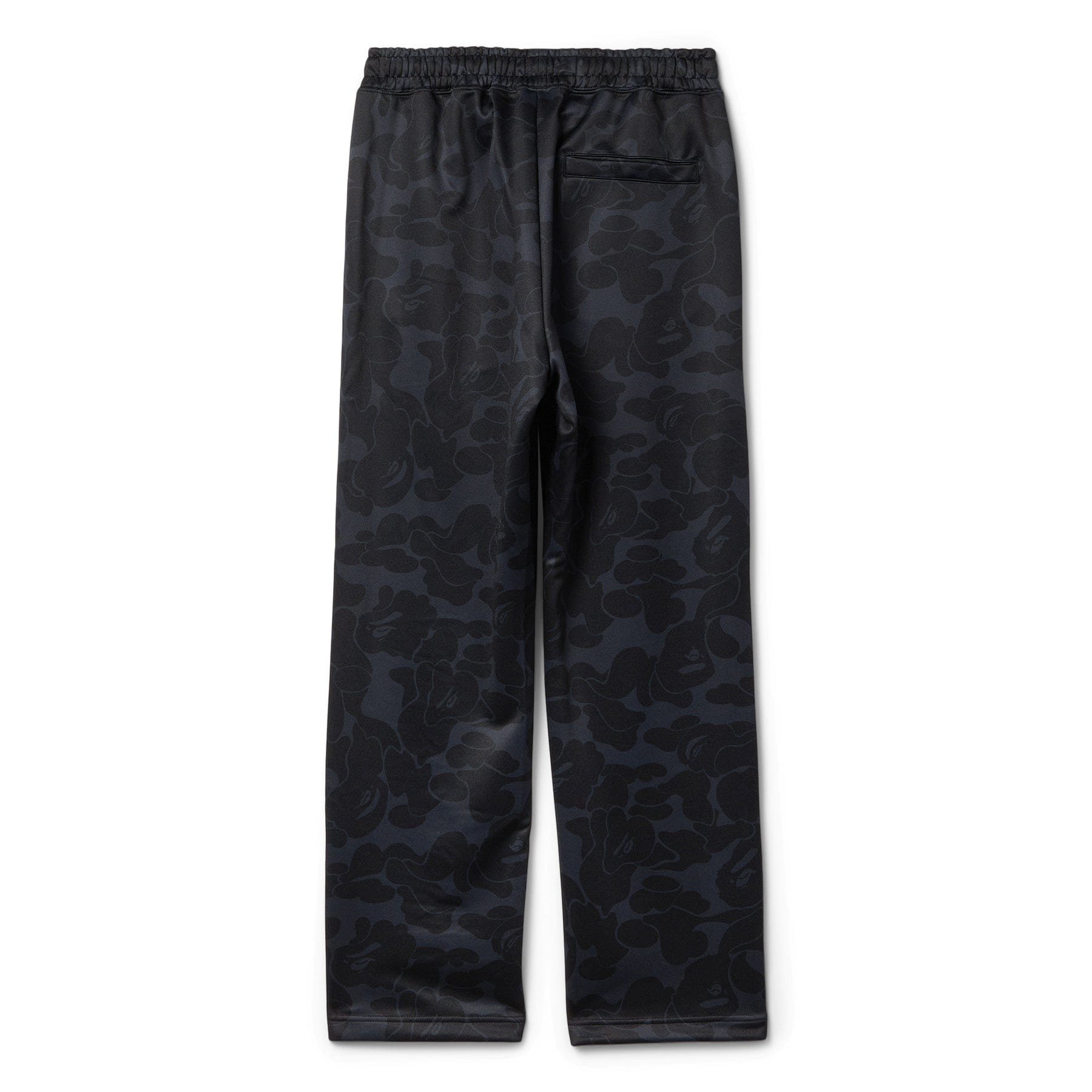 BAPE A Bathing Ape Solid Camo Bathing Ape Logo Relaxed Fit Sweat Pants (Black)