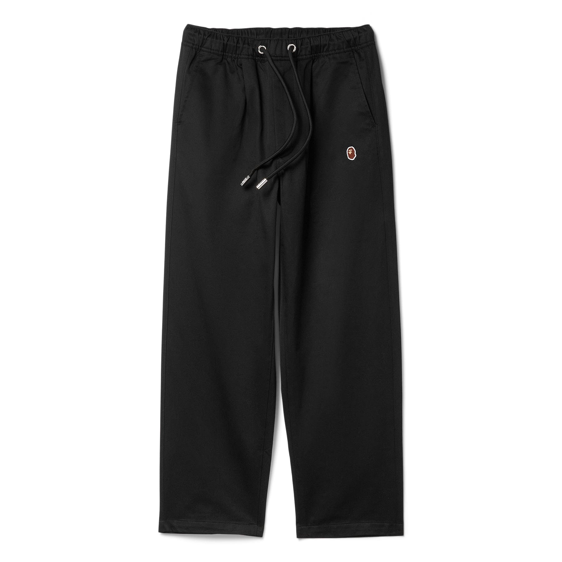 BAPE A Bathing Ape Head One Point Chef Pants (Black)