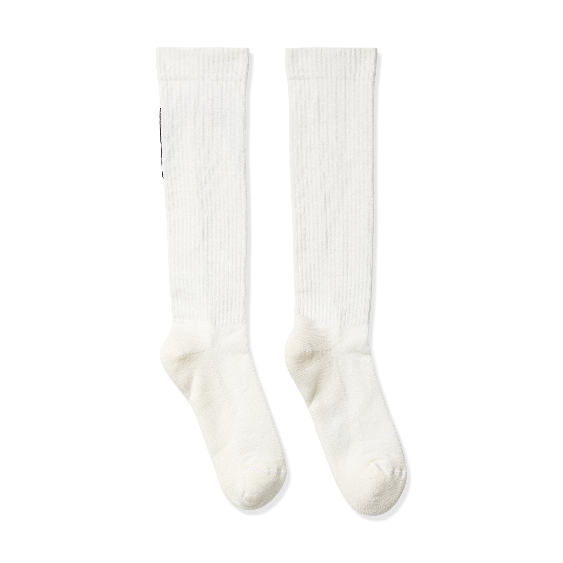 DRKSHDW Rick Owens DRKSHDW Hollywood Knee High Socks (Milk/Black)