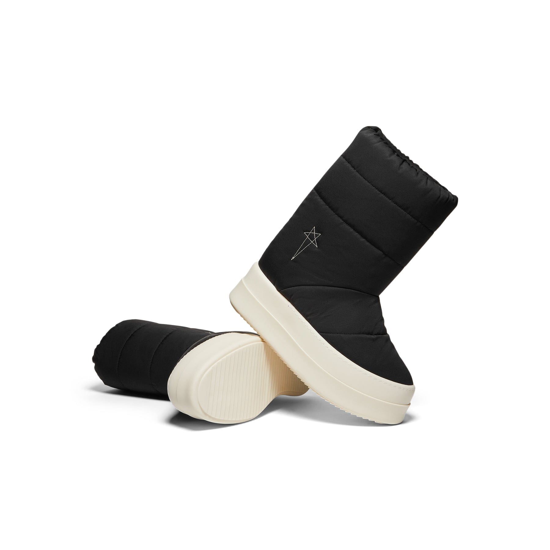 DRKSHDW Rick Owens DRKSHDW Mega Bumper Lunar Sneaker (Black/Pearl/Milk)