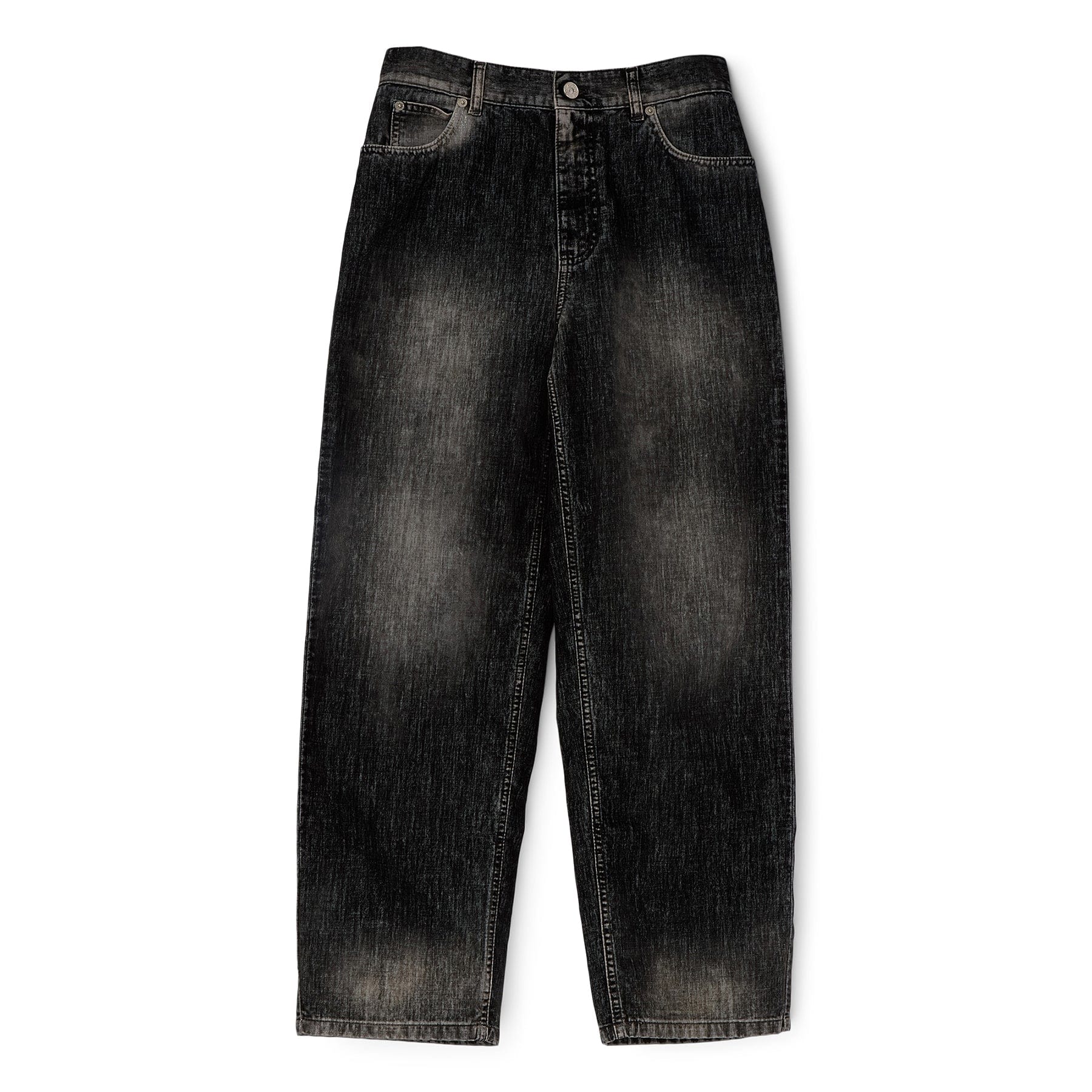 MARNI Flocked Denim Jeans (Black)