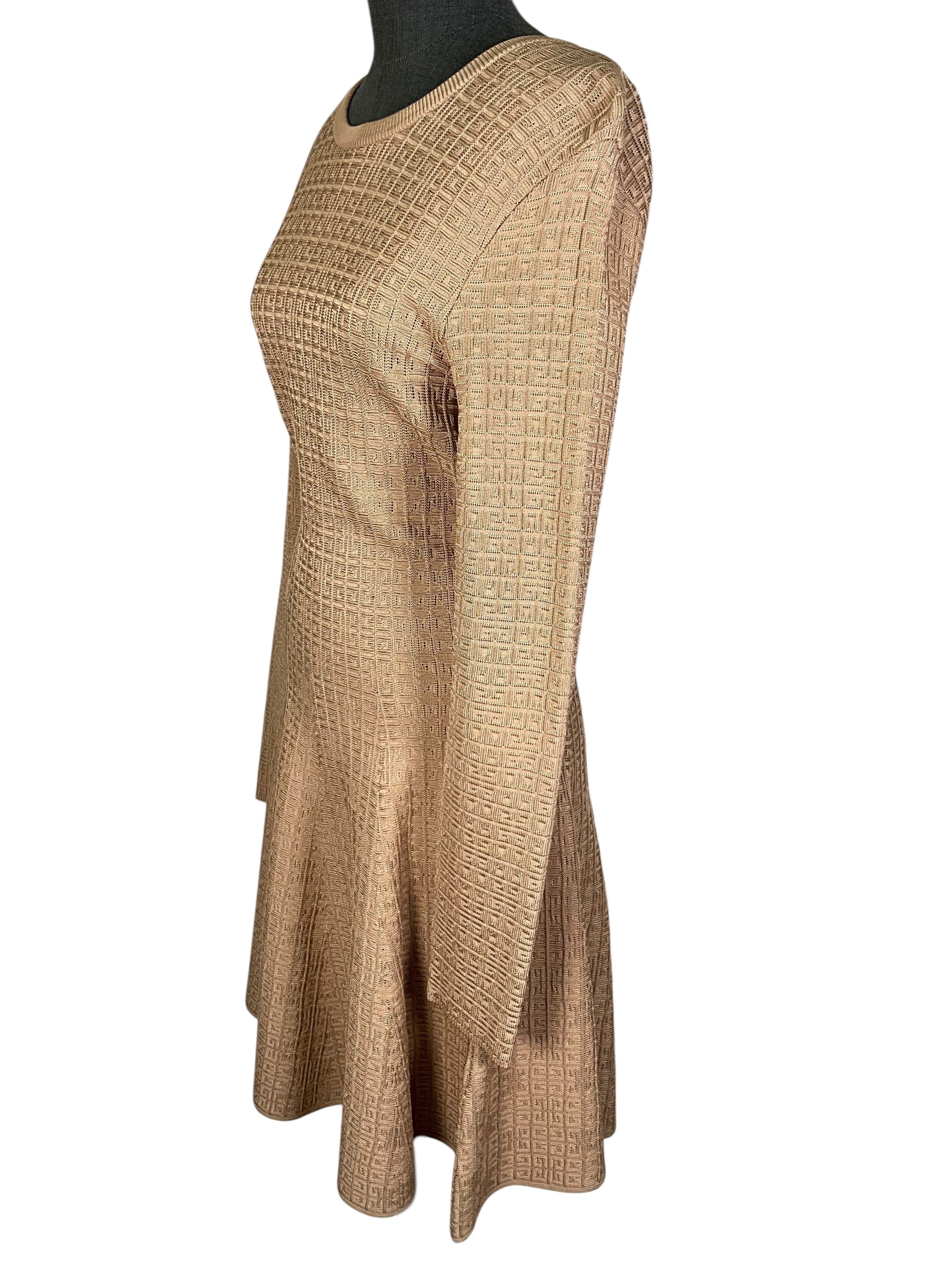 Givenchy Jacquard Knit Mini Dress Size L