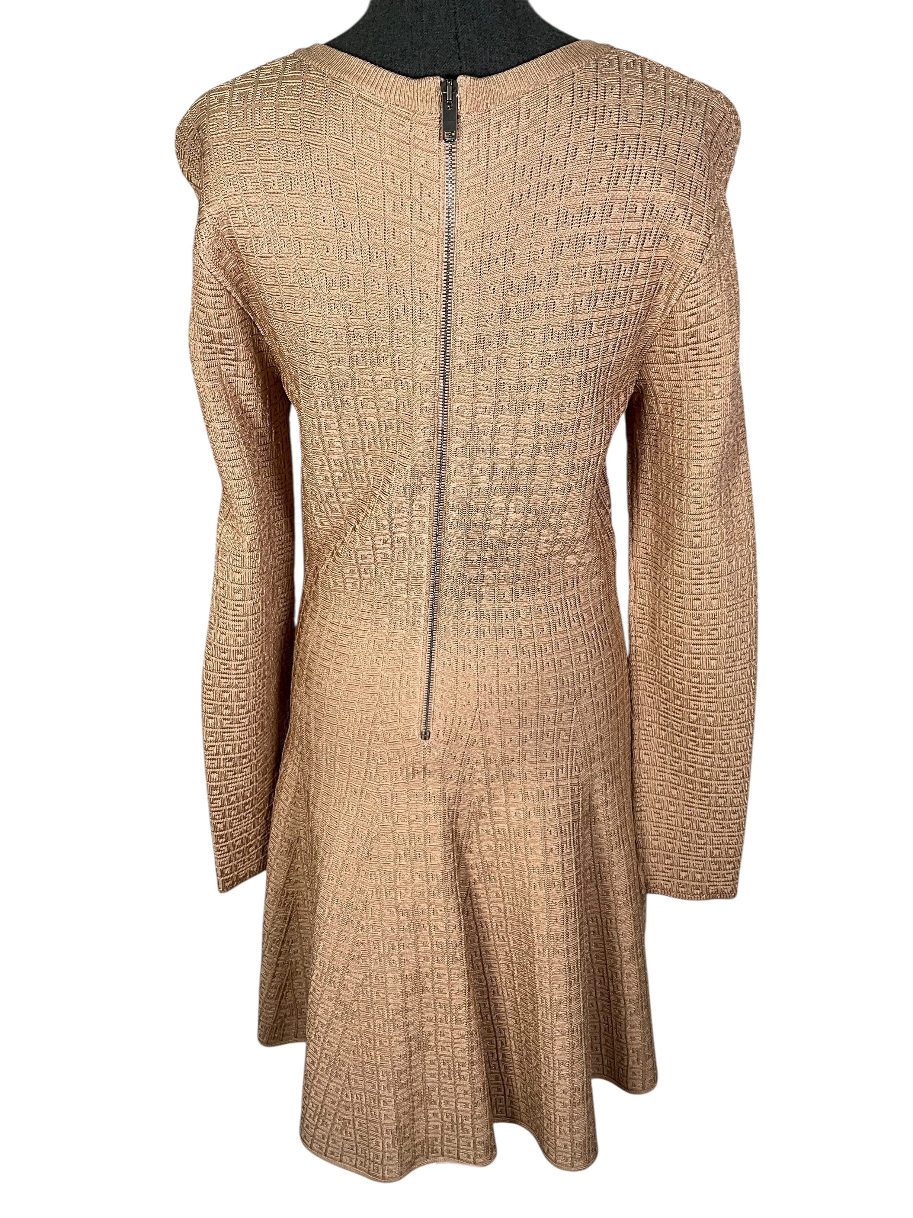 Givenchy Jacquard Knit Mini Dress Size L