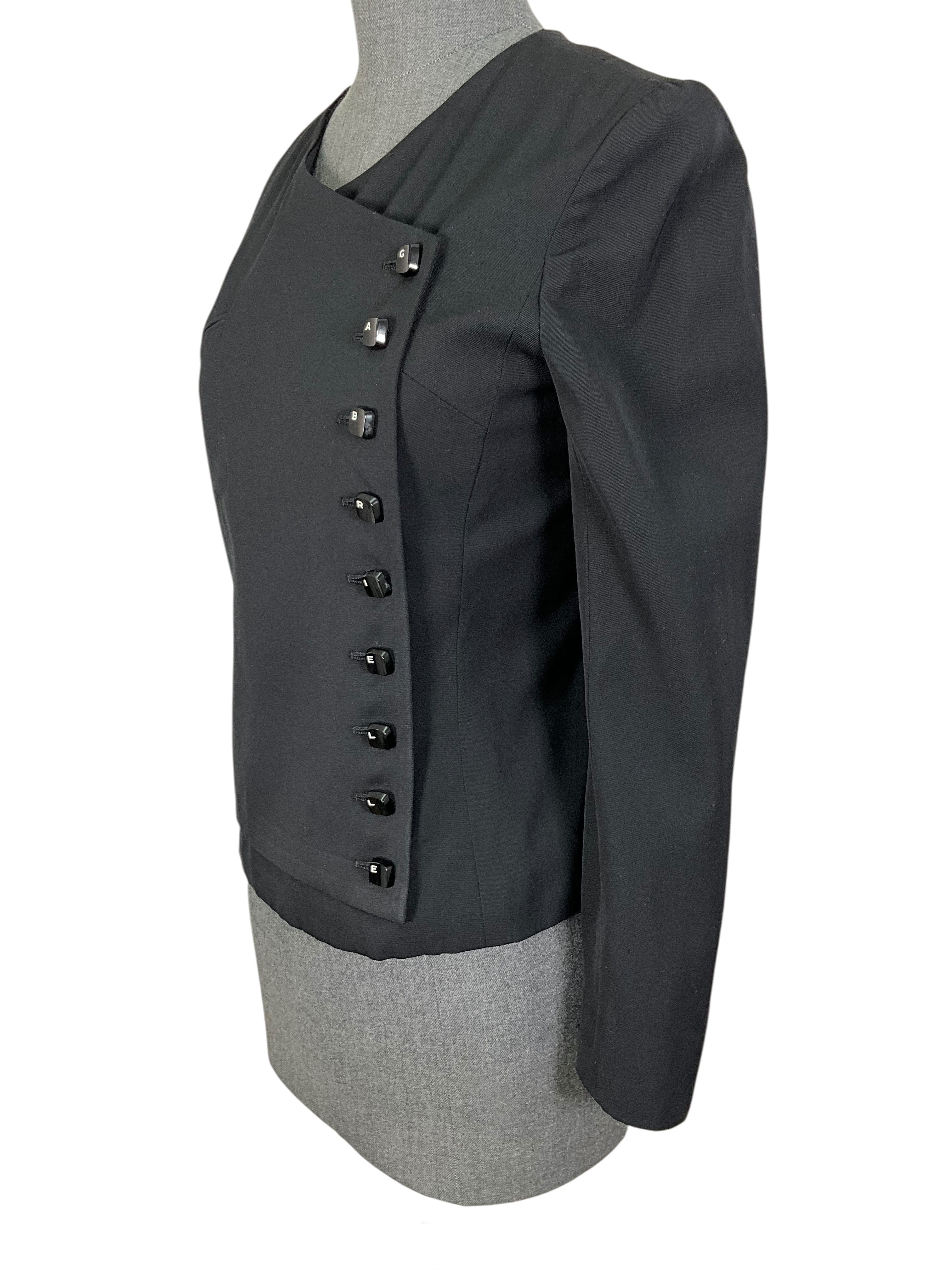 Chanel Gabrielle Asymmetrical Jacket Size S