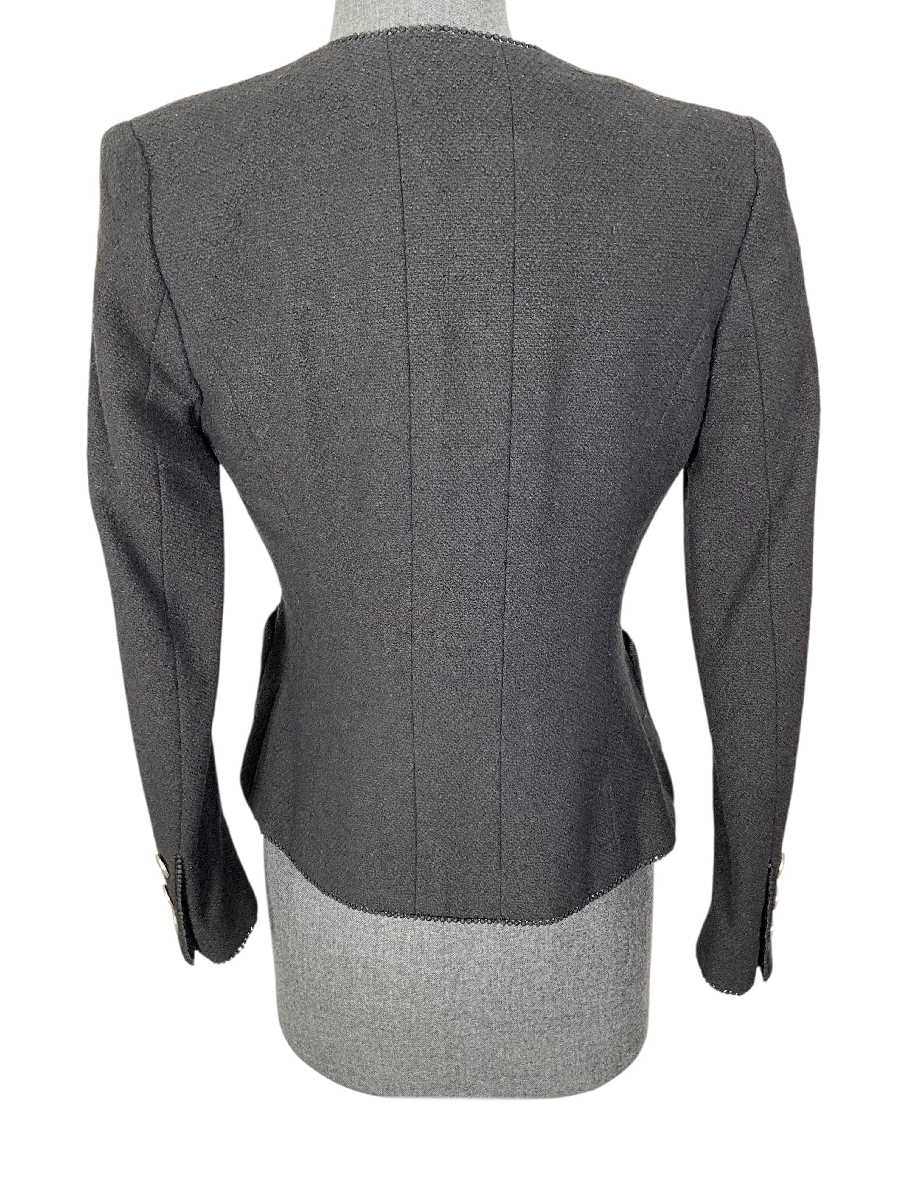 Chanel 98P Cotton Boucle Skirt Suit Size S