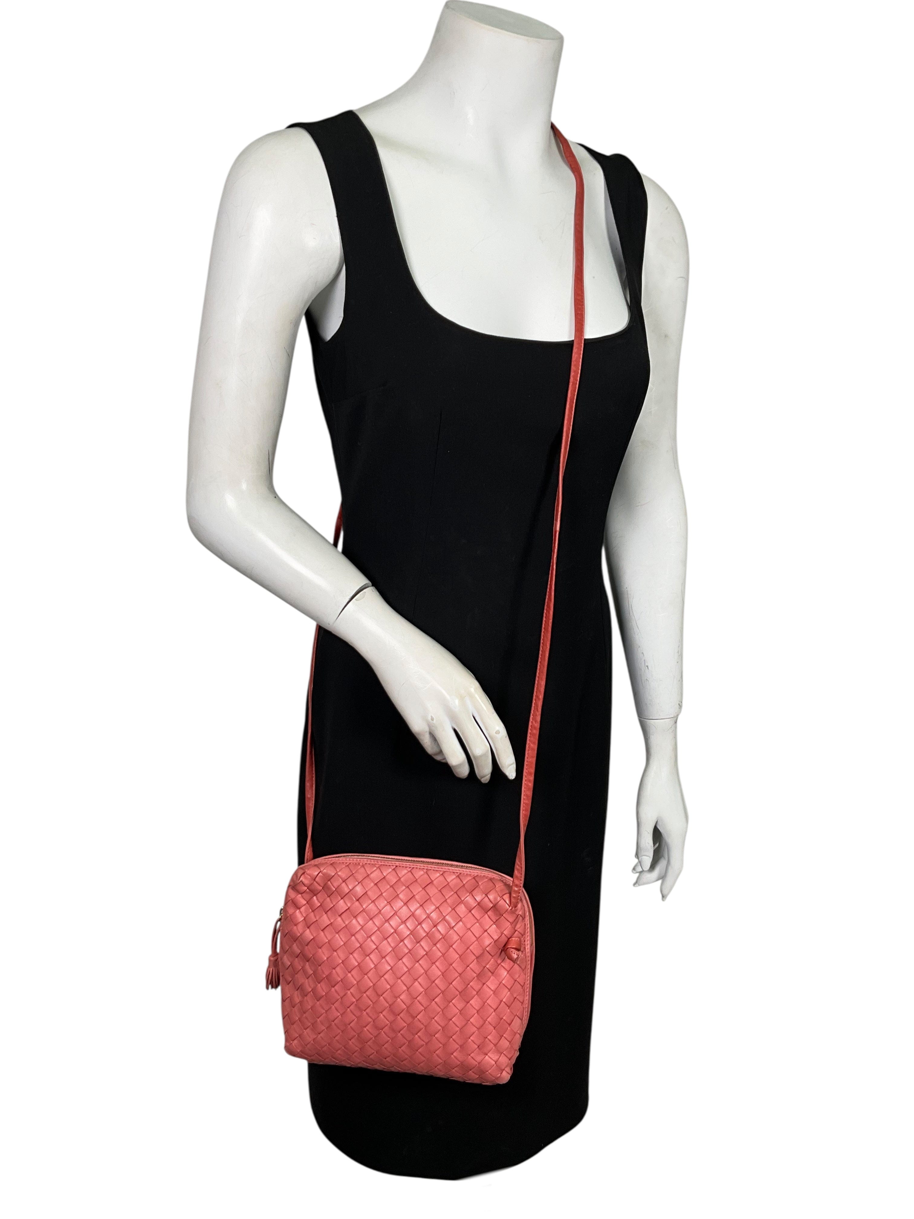 Bottega Veneta Vintage Nodini Intrecciato Crossbody Bag
