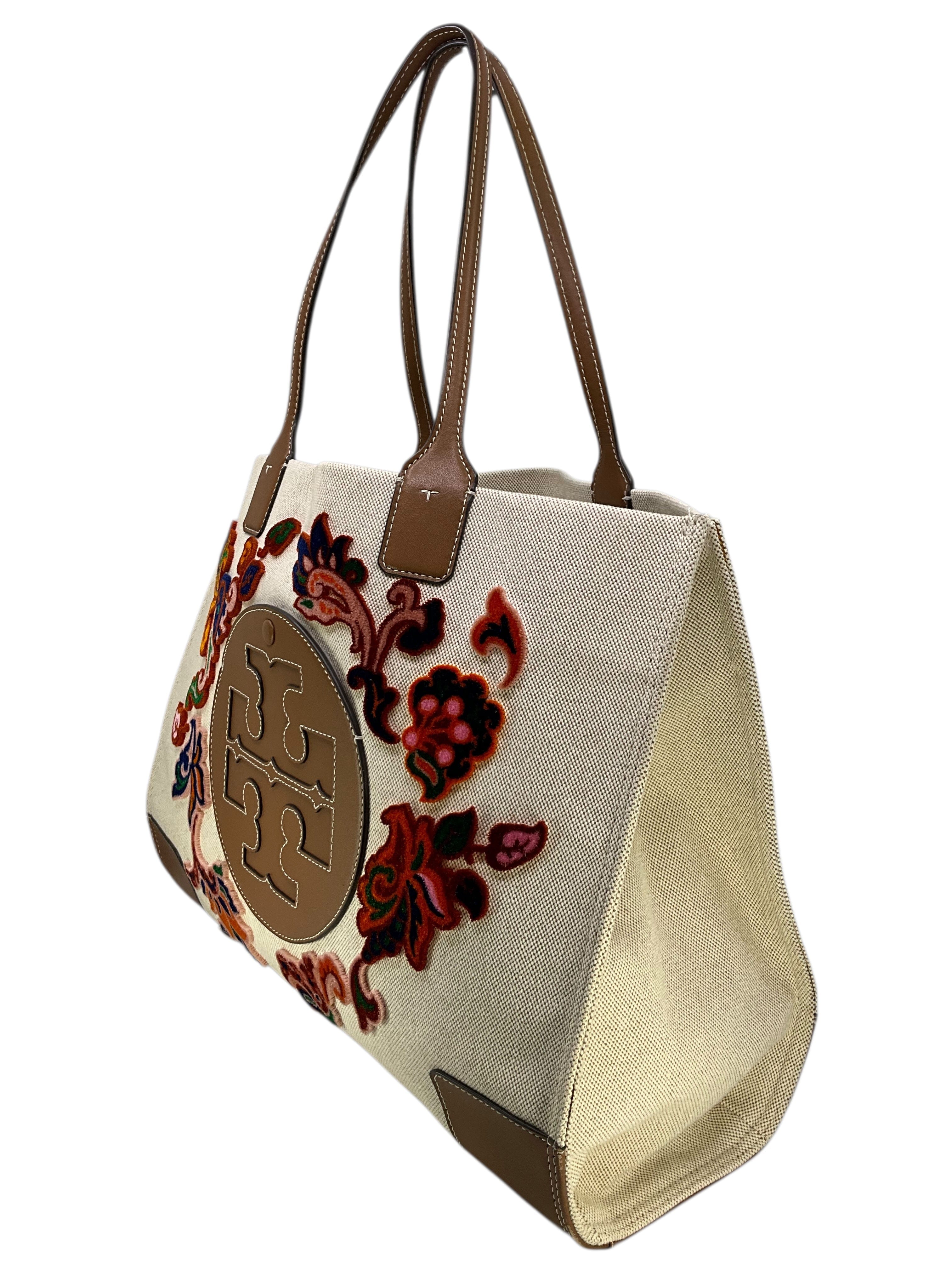 TORY BURCH Ella Fil Coupe Tote Bag
